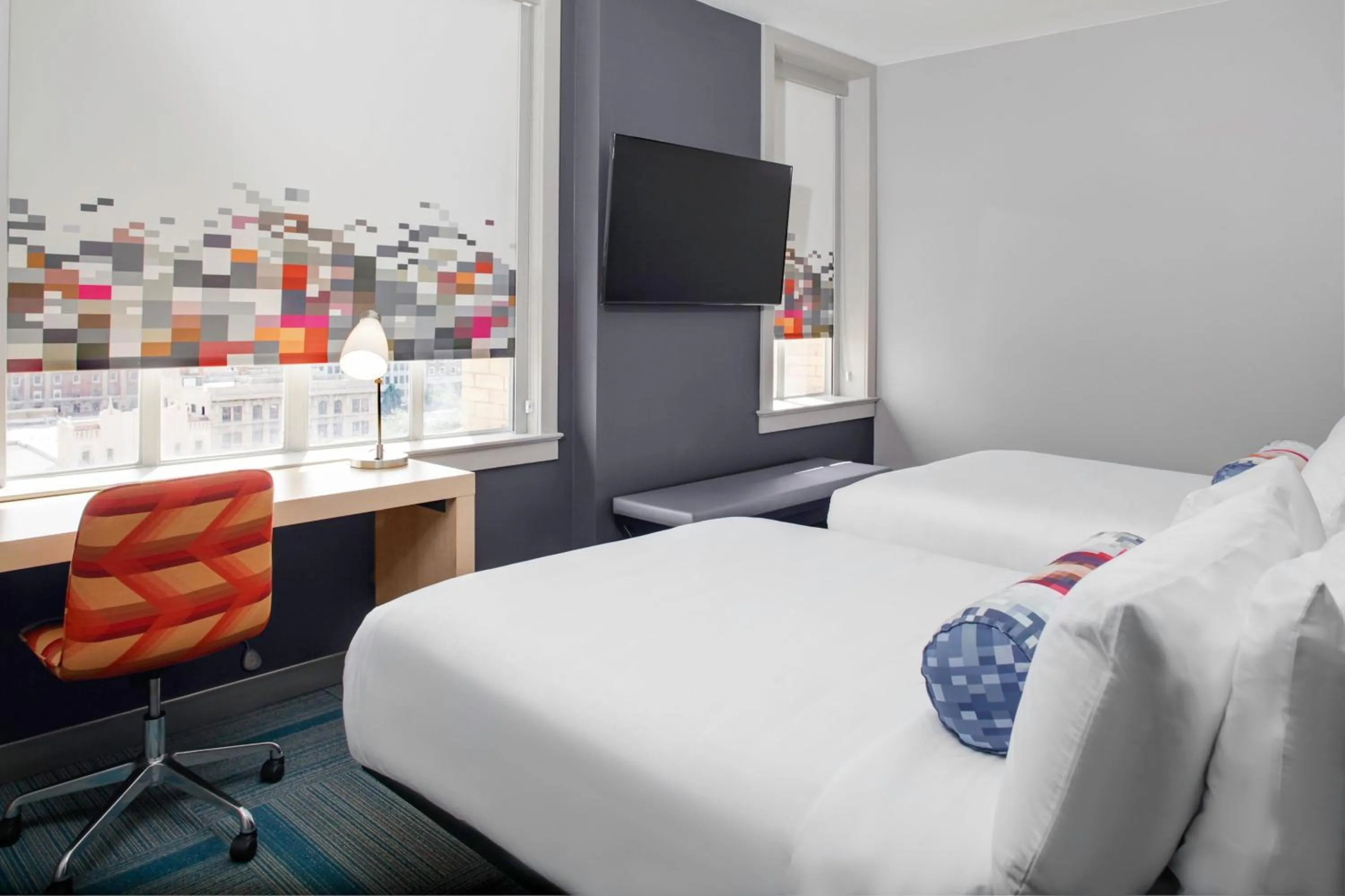 Aloft Two Doubles, Guest room, 2 Double in Aloft El Paso Downtown