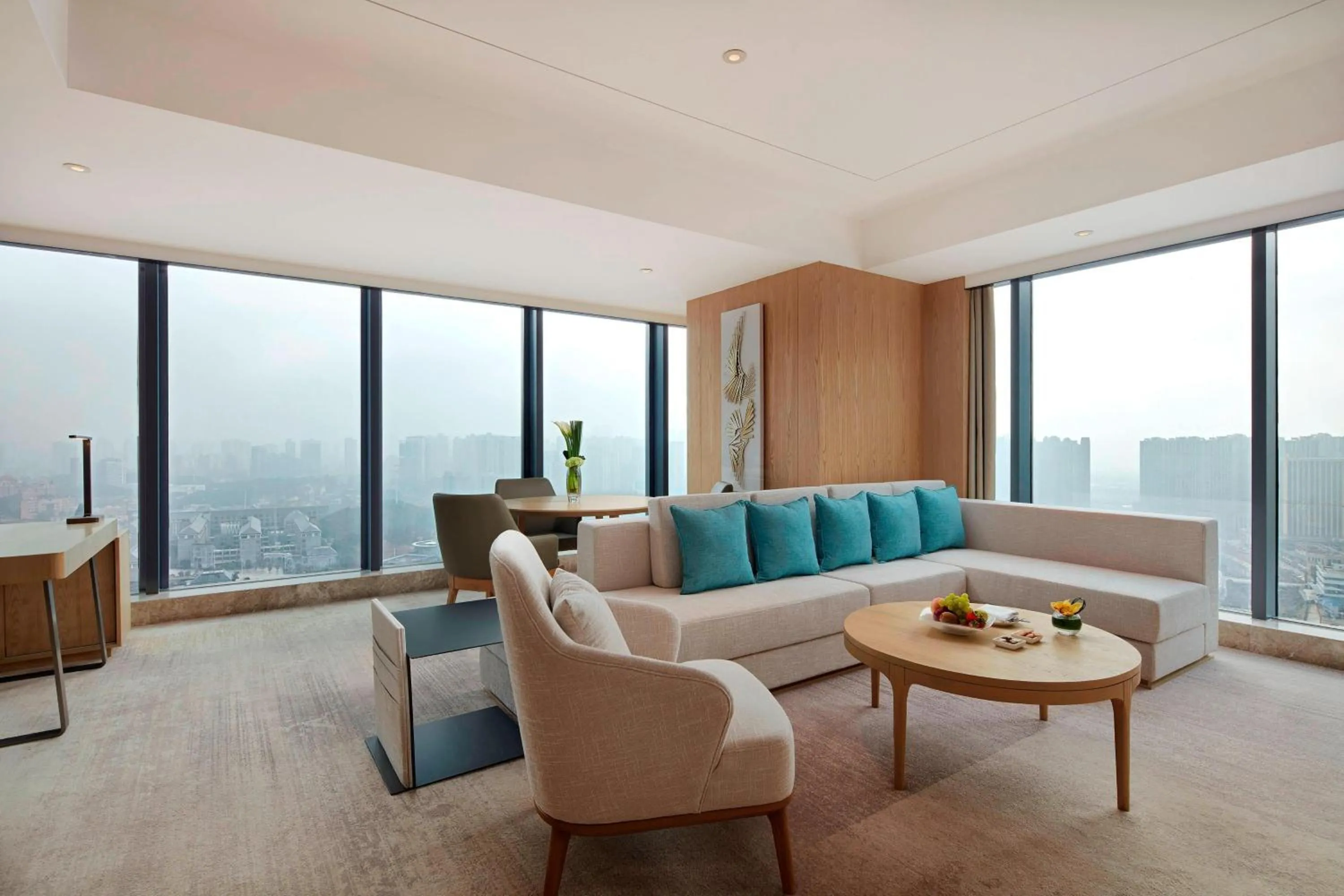 Living room in Four Points by Sheraton Changsha, Meixi Lake