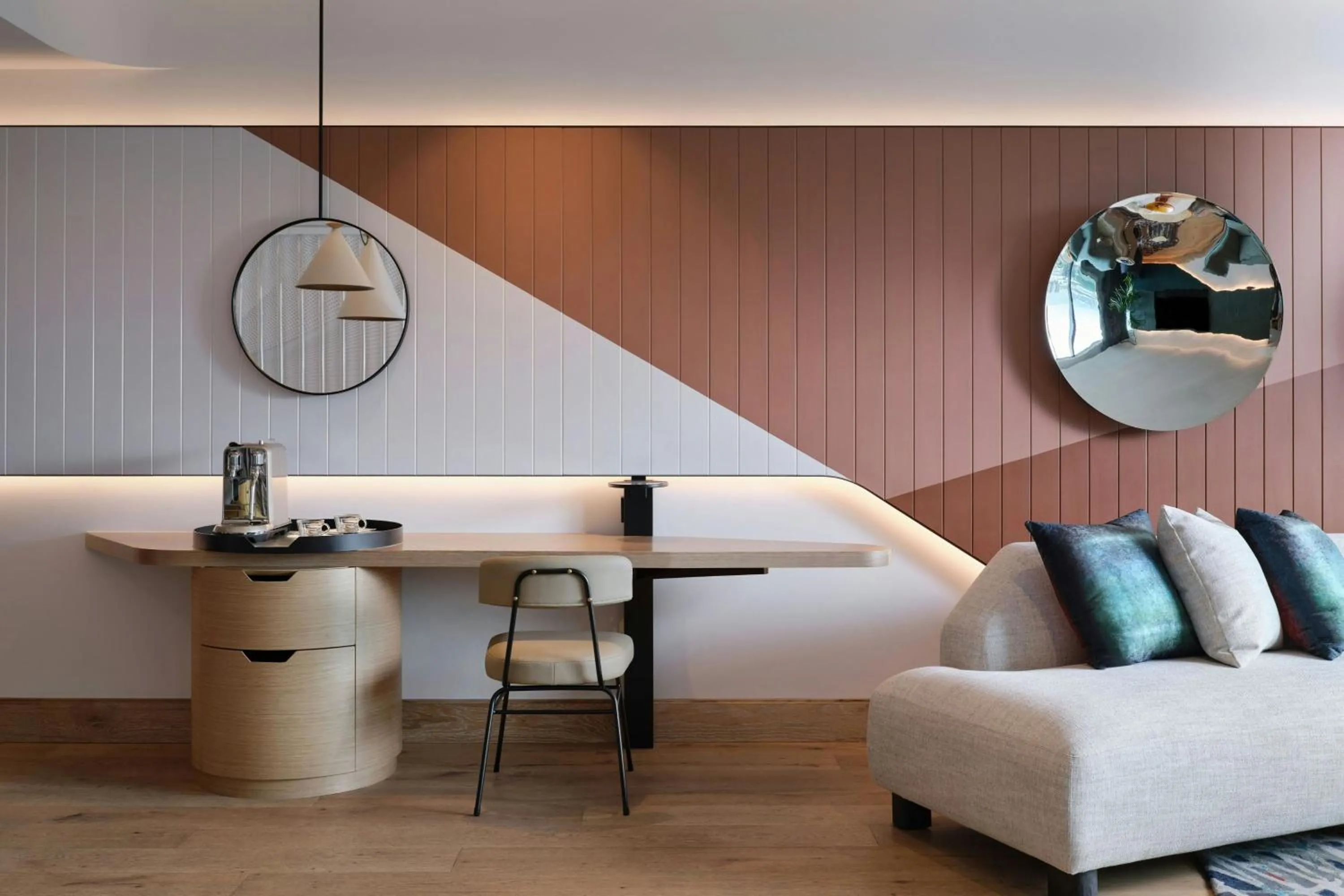 Living room in W Brisbane