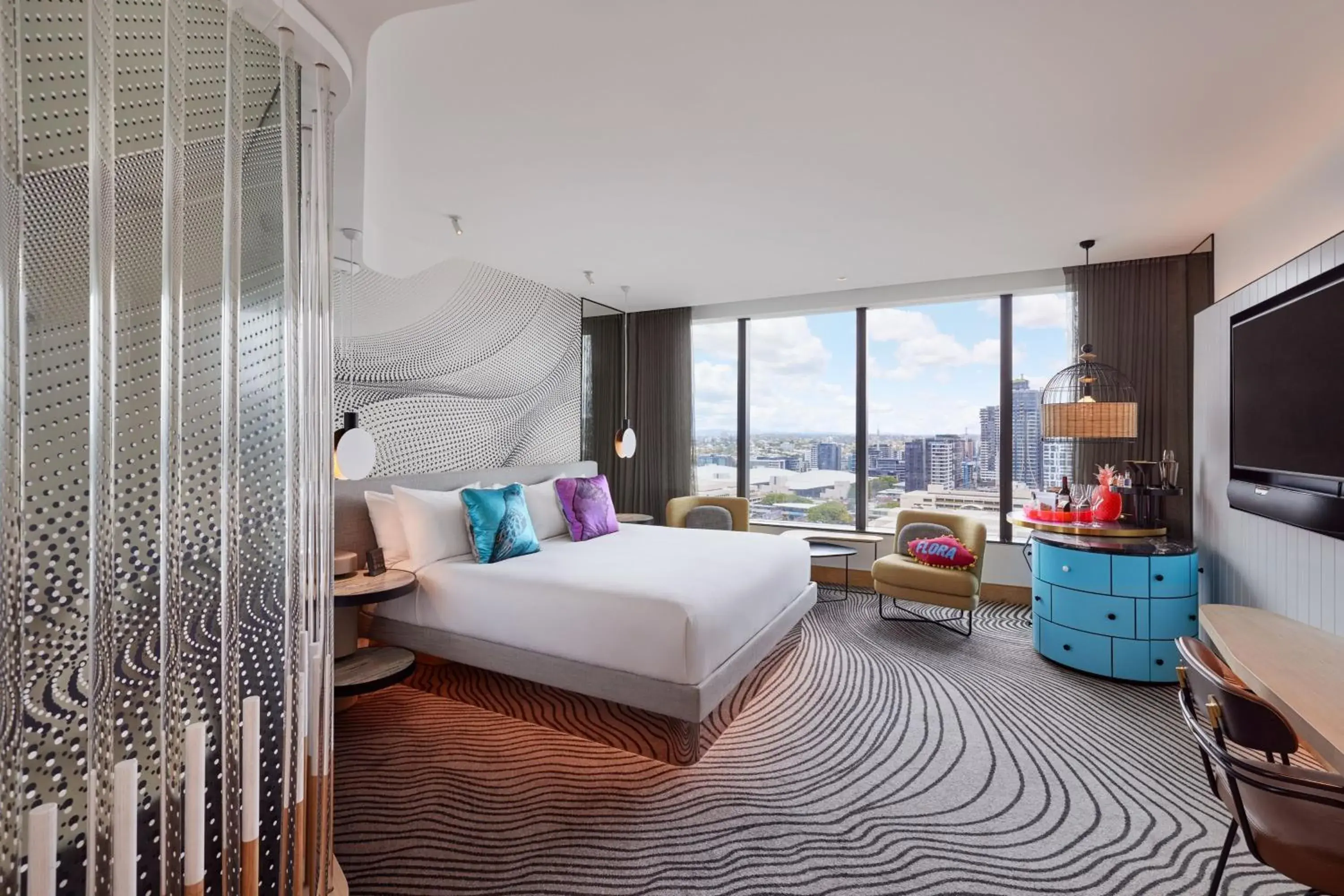 King Room with River View - Spectacular King in W Brisbane King Room with River View - Spectacular King in W Brisbane