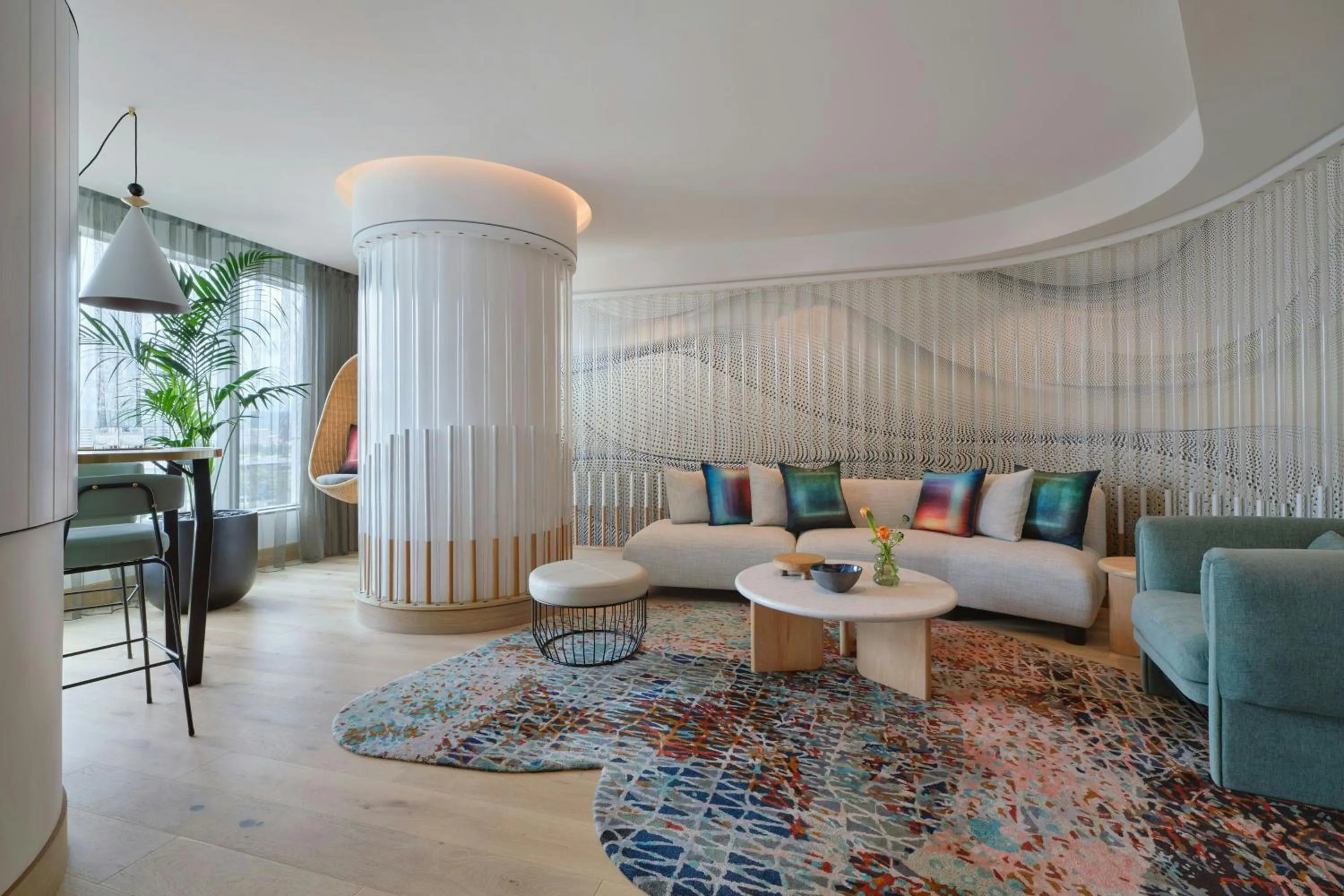 Living room in W Brisbane