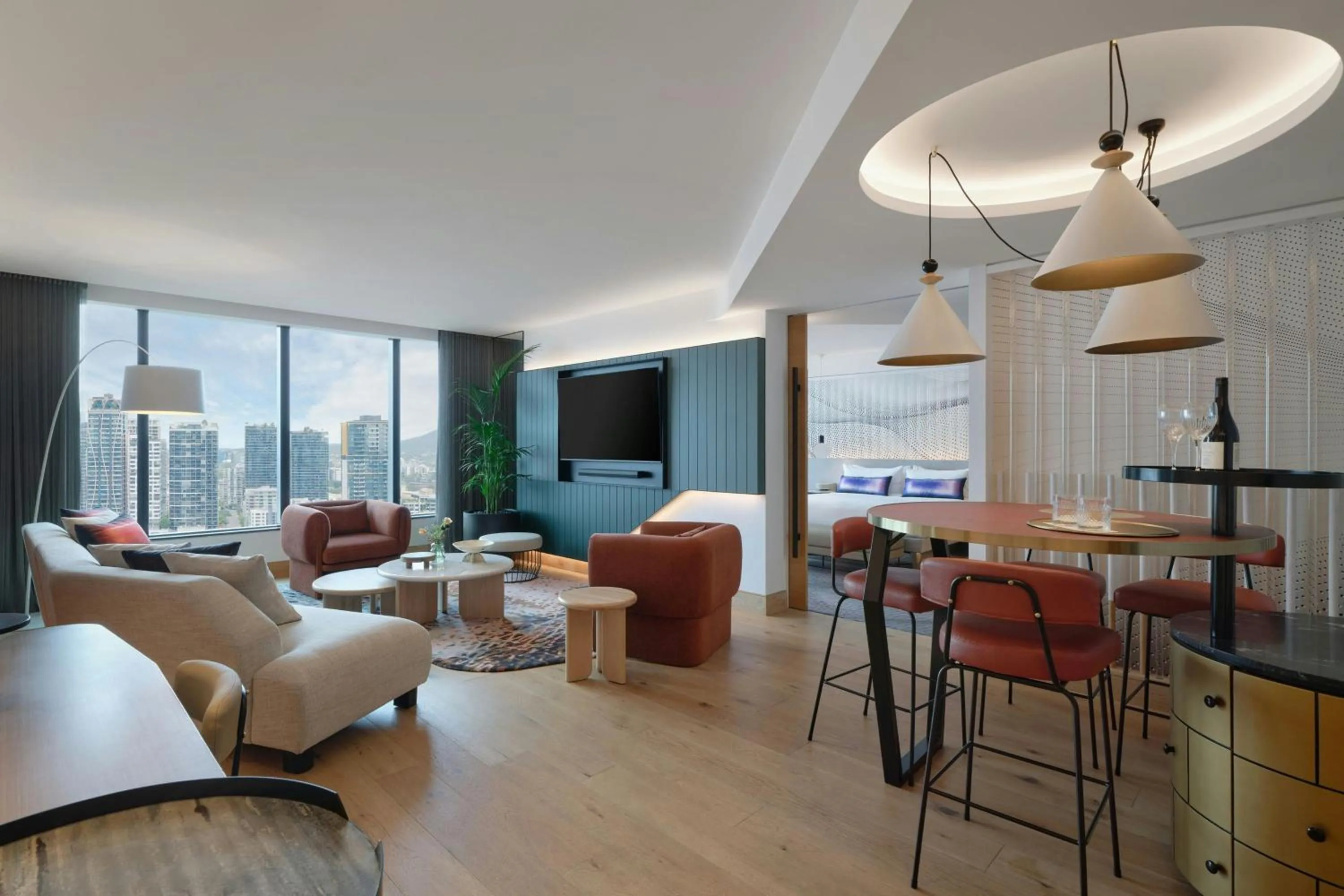 Living room in W Brisbane