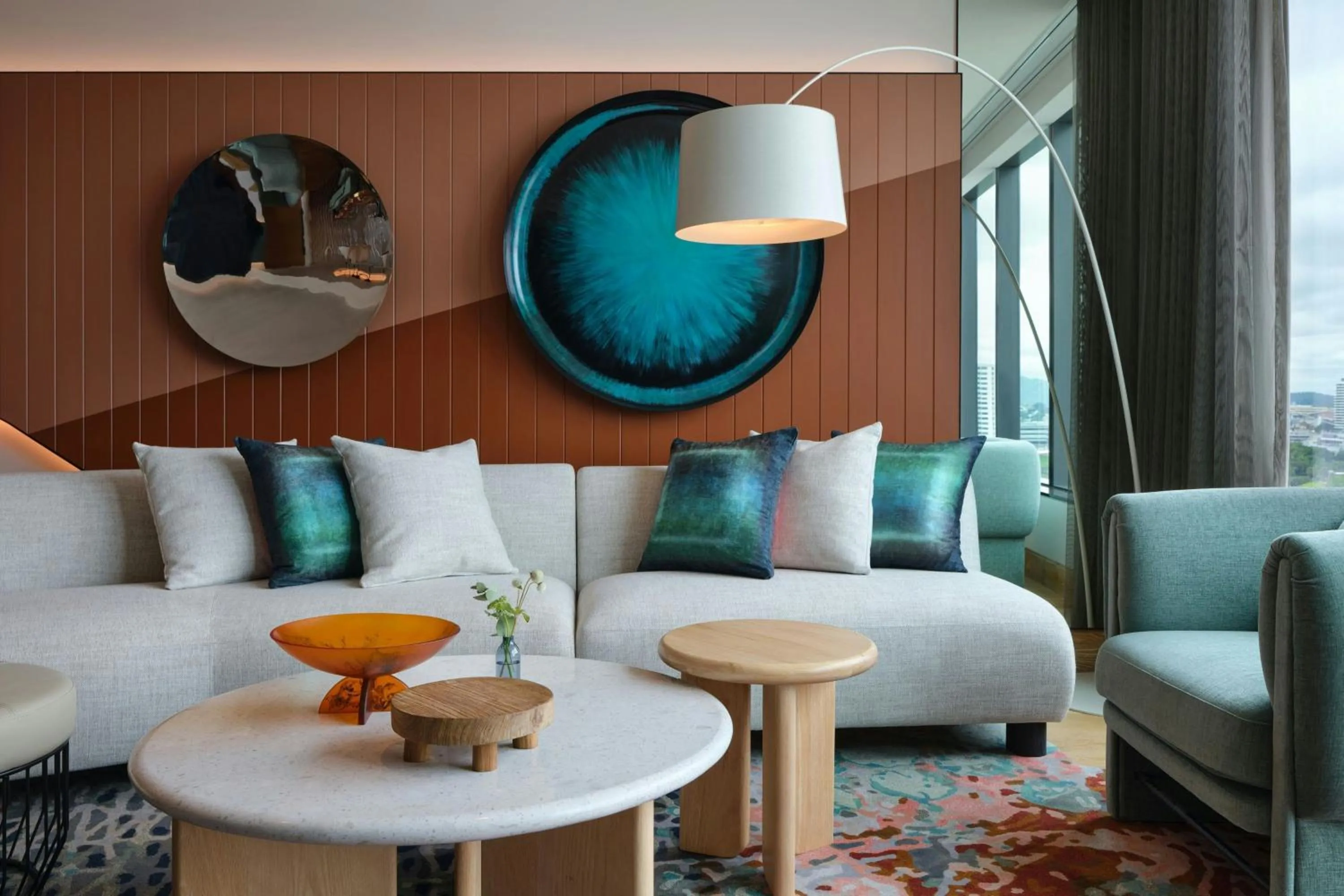 Living room in W Brisbane