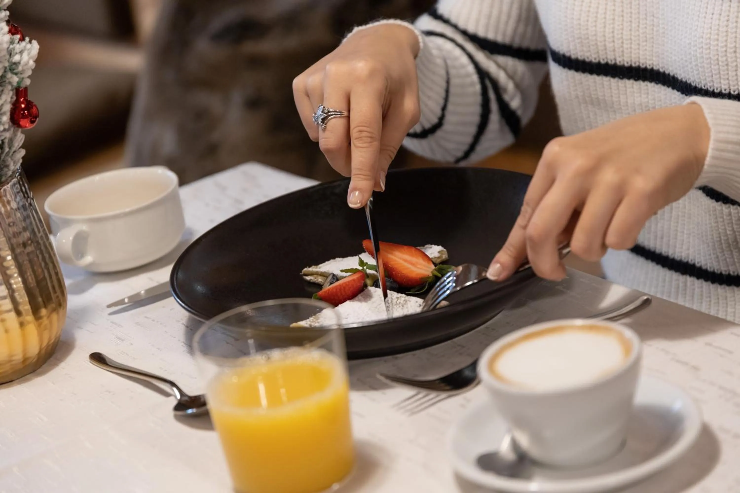 Food and drinks in SOLEA DOLOMITI Boutique Hotel