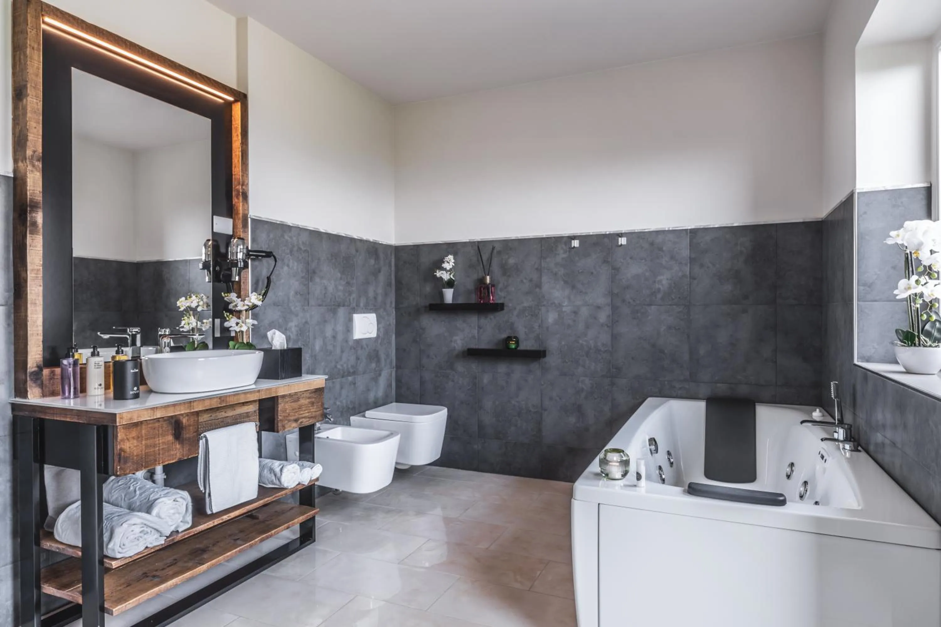 Toilet in SOLEA DOLOMITI Boutique Hotel