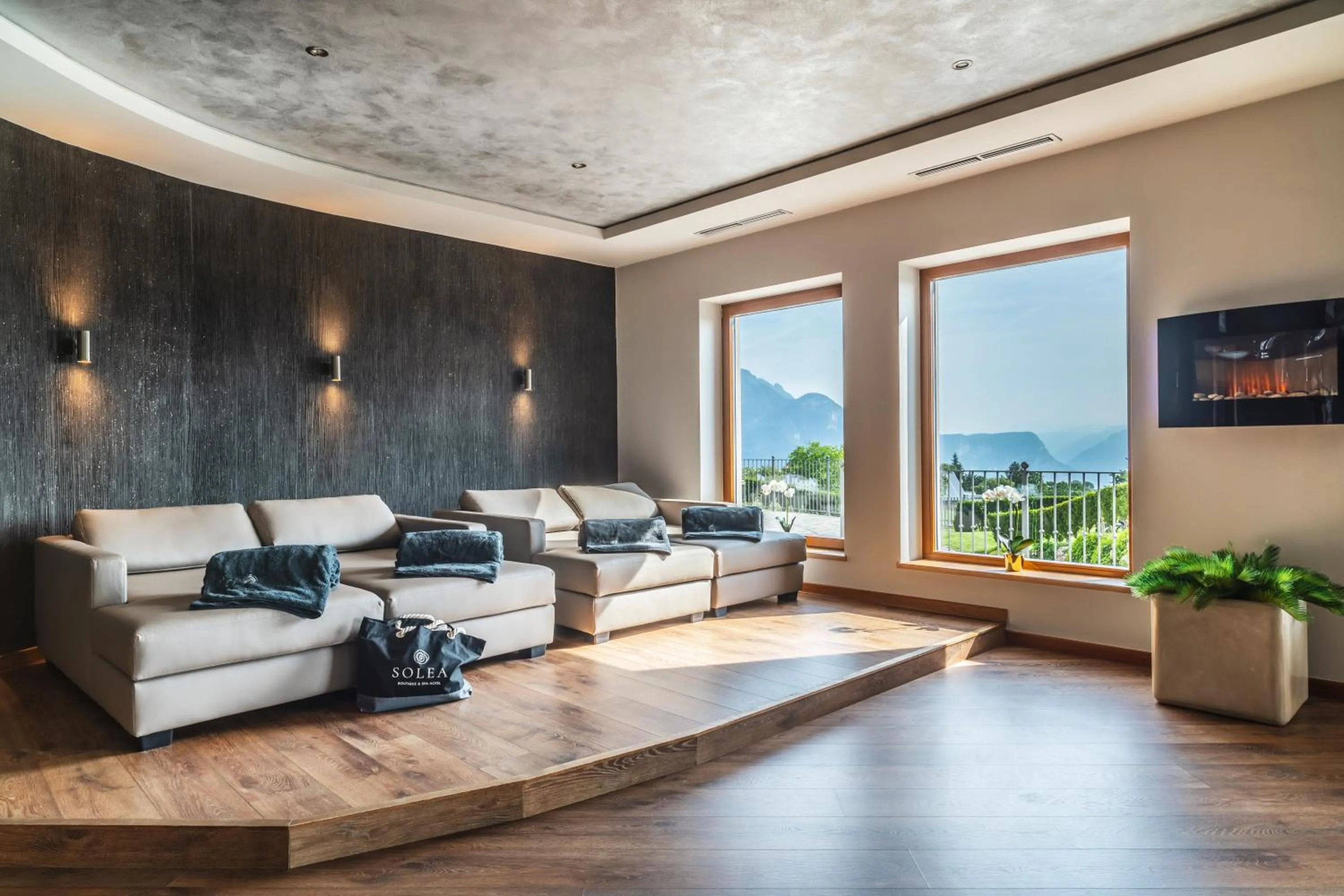 Spa and wellness centre/facilities in SOLEA DOLOMITI Boutique Hotel