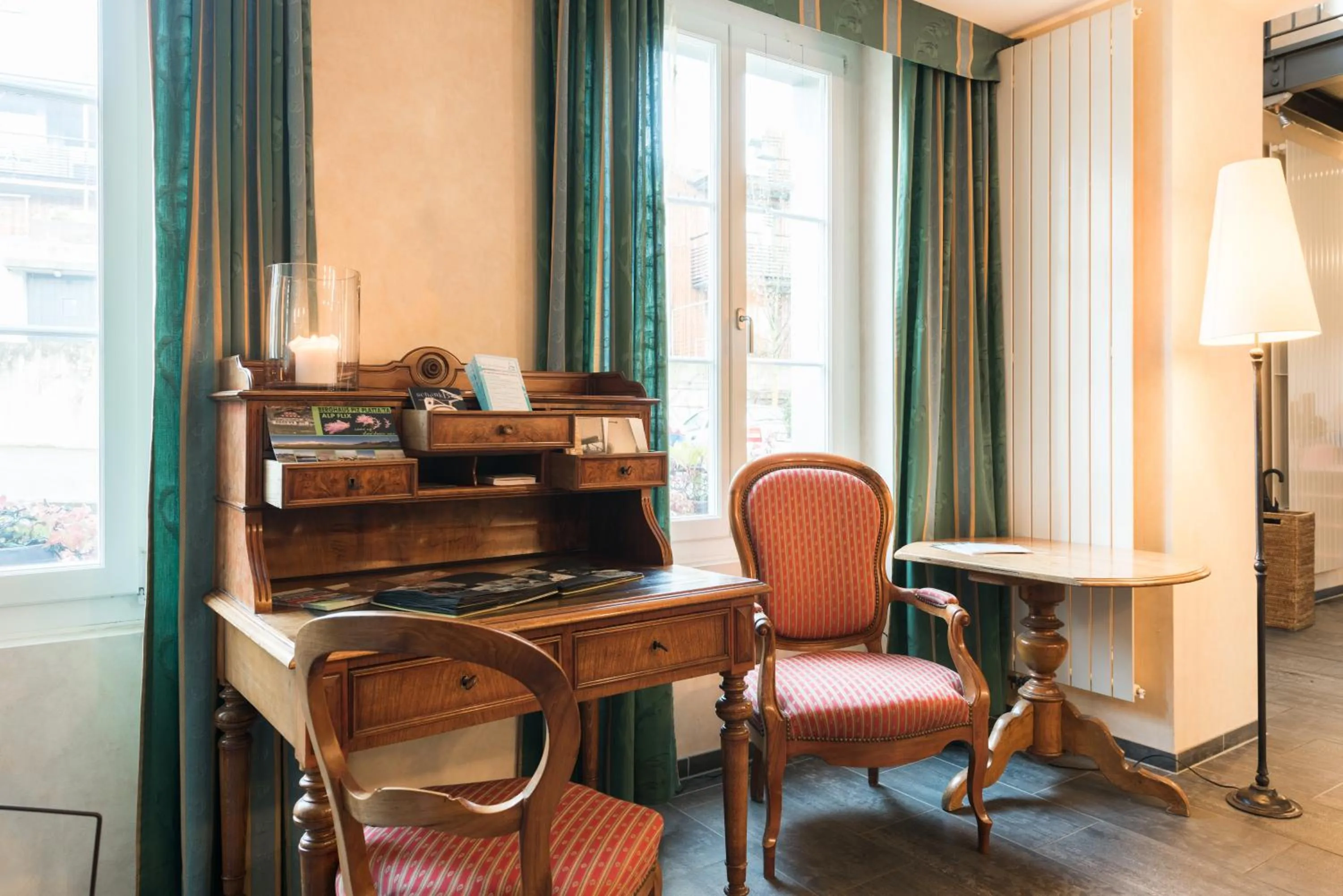 Lobby or reception in Schönbühl Hotel & Restaurant Lake Thun