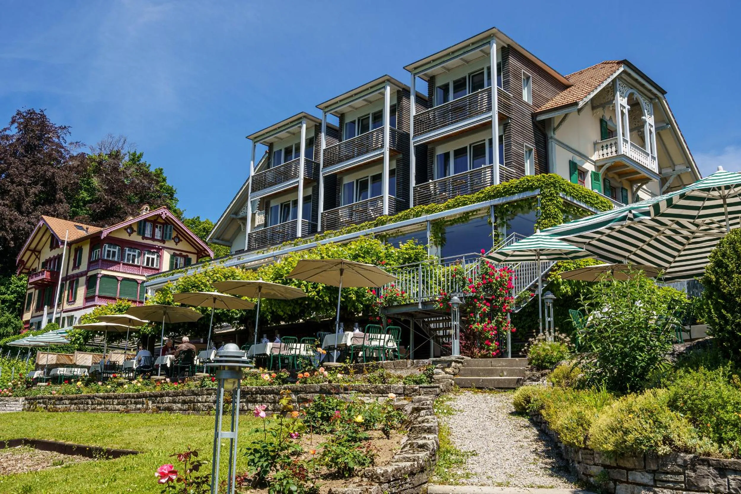 Property building in Schönbühl Hotel & Restaurant Lake Thun