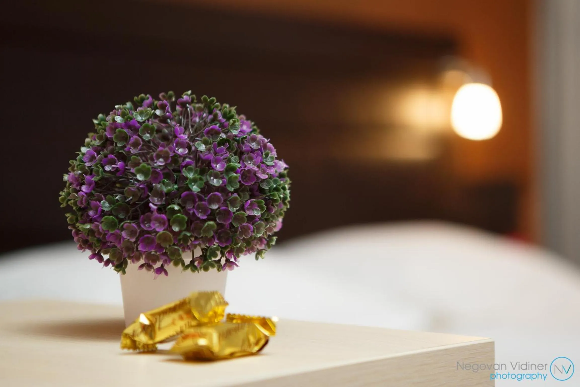 Decorative detail, Bed in Vila Senjak