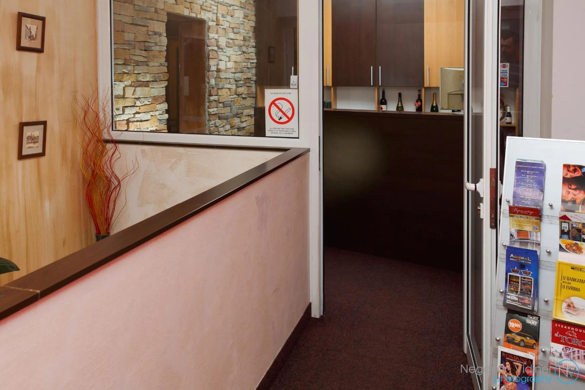 Lobby or reception in Vila Senjak