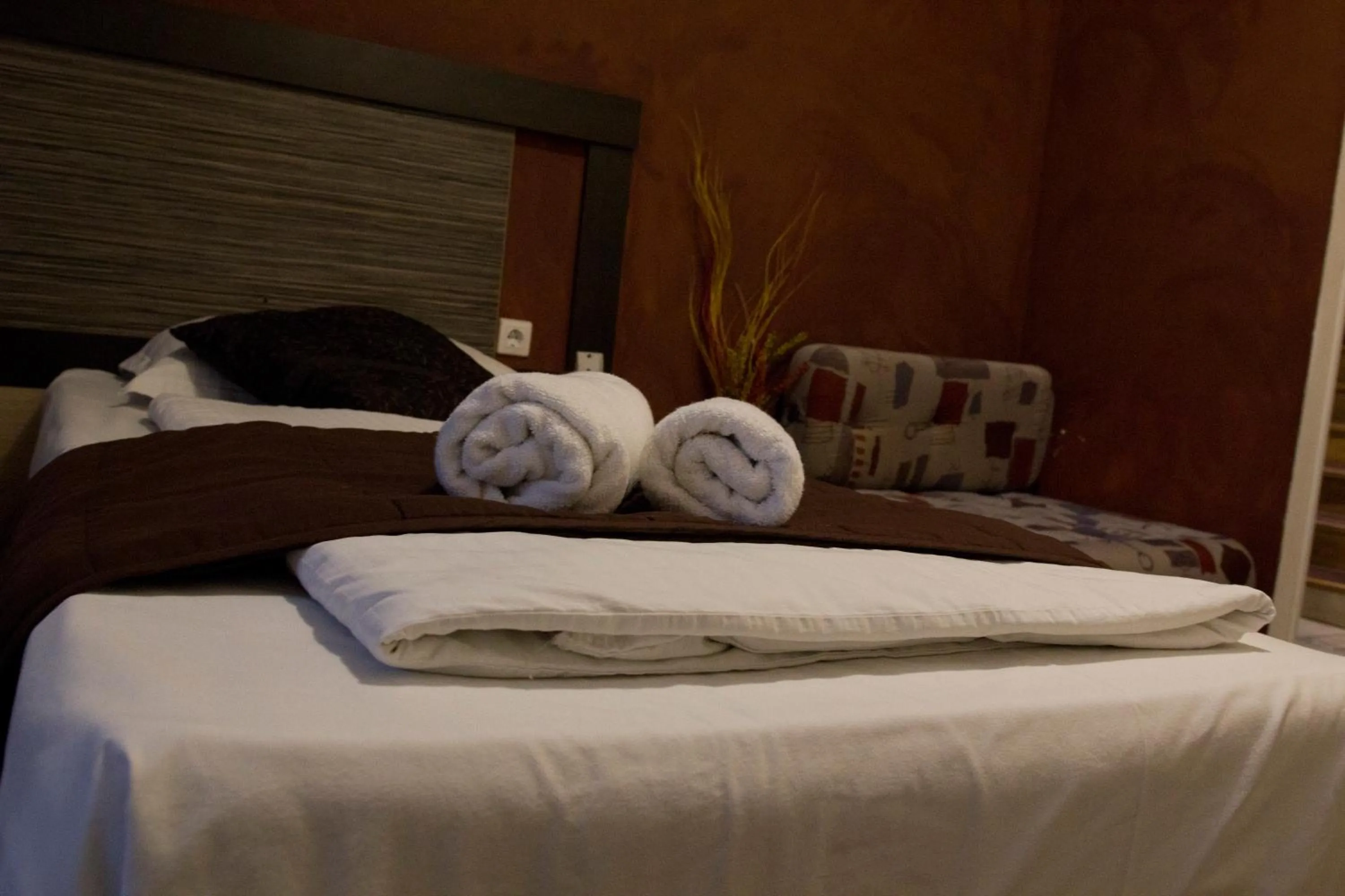 Decorative detail, Bed in Vila Senjak