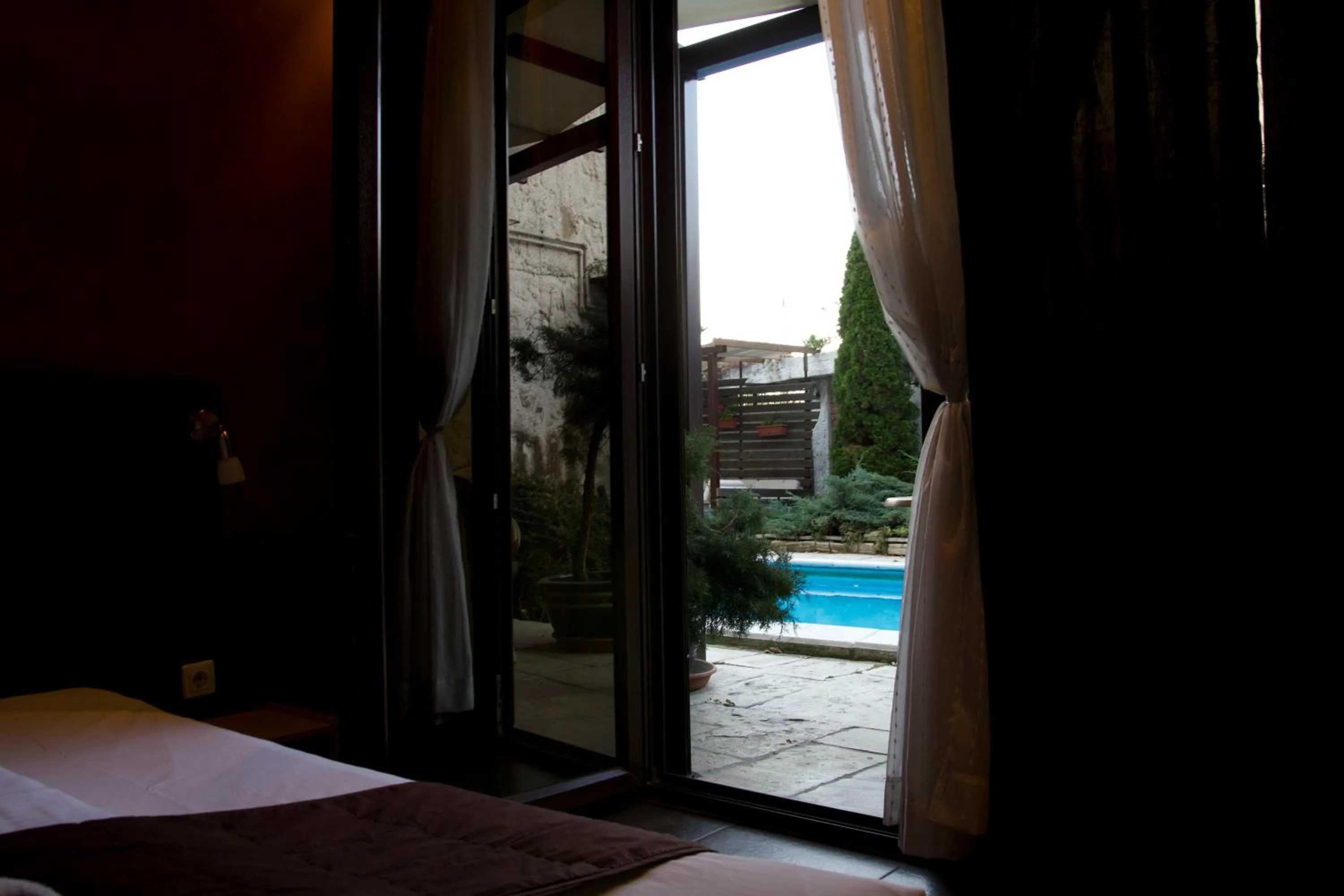 Garden view, Bed in Vila Senjak