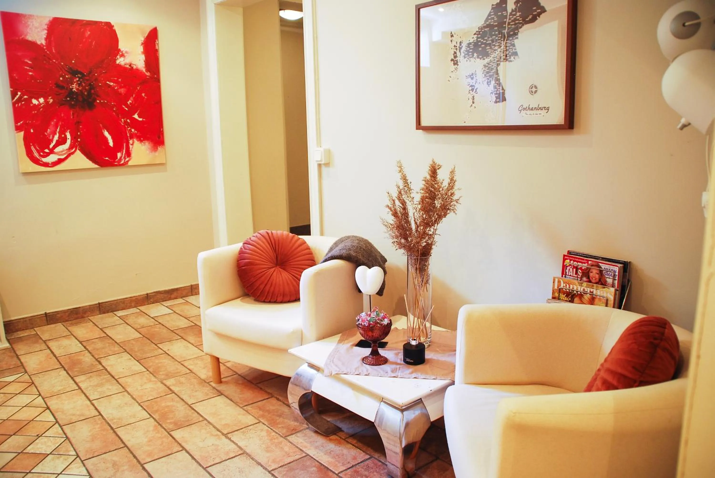 Seating area in 5:ans Bed & Breakfast