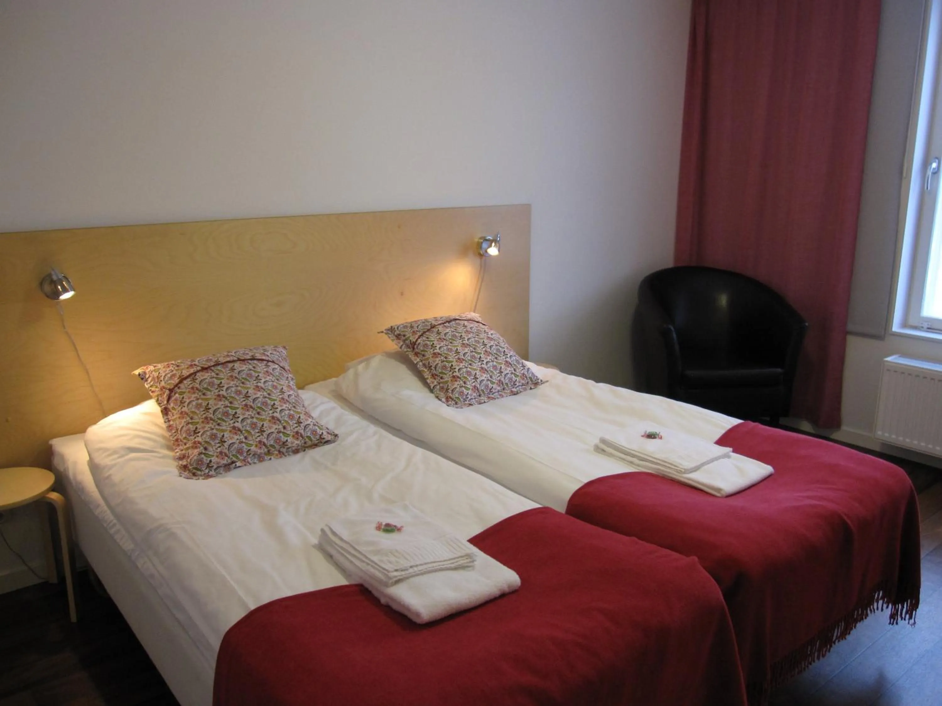 Bed in Hotell Ramudden