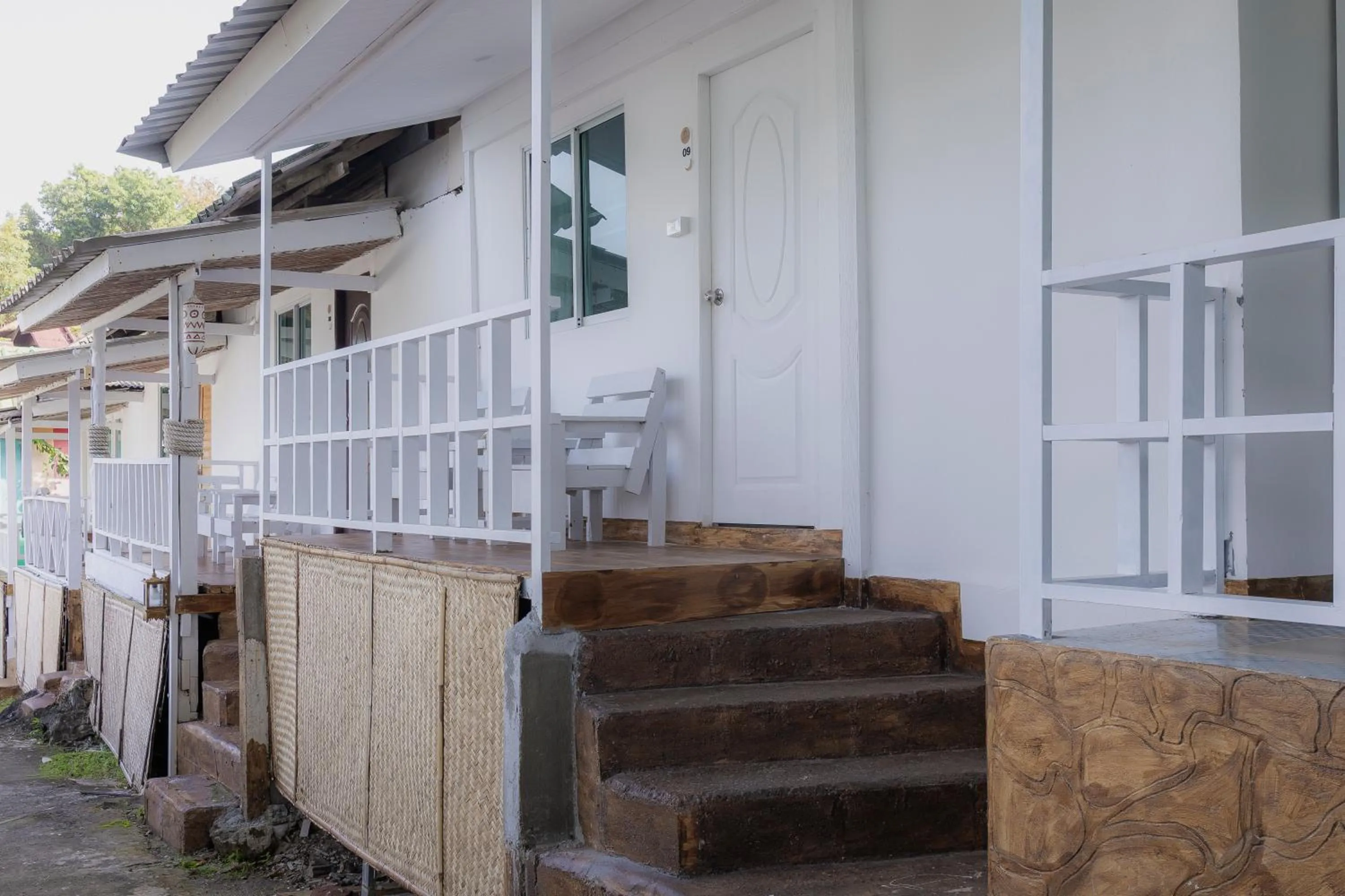 Balcony/Terrace in Phi Phi Cozy Seafront Resort