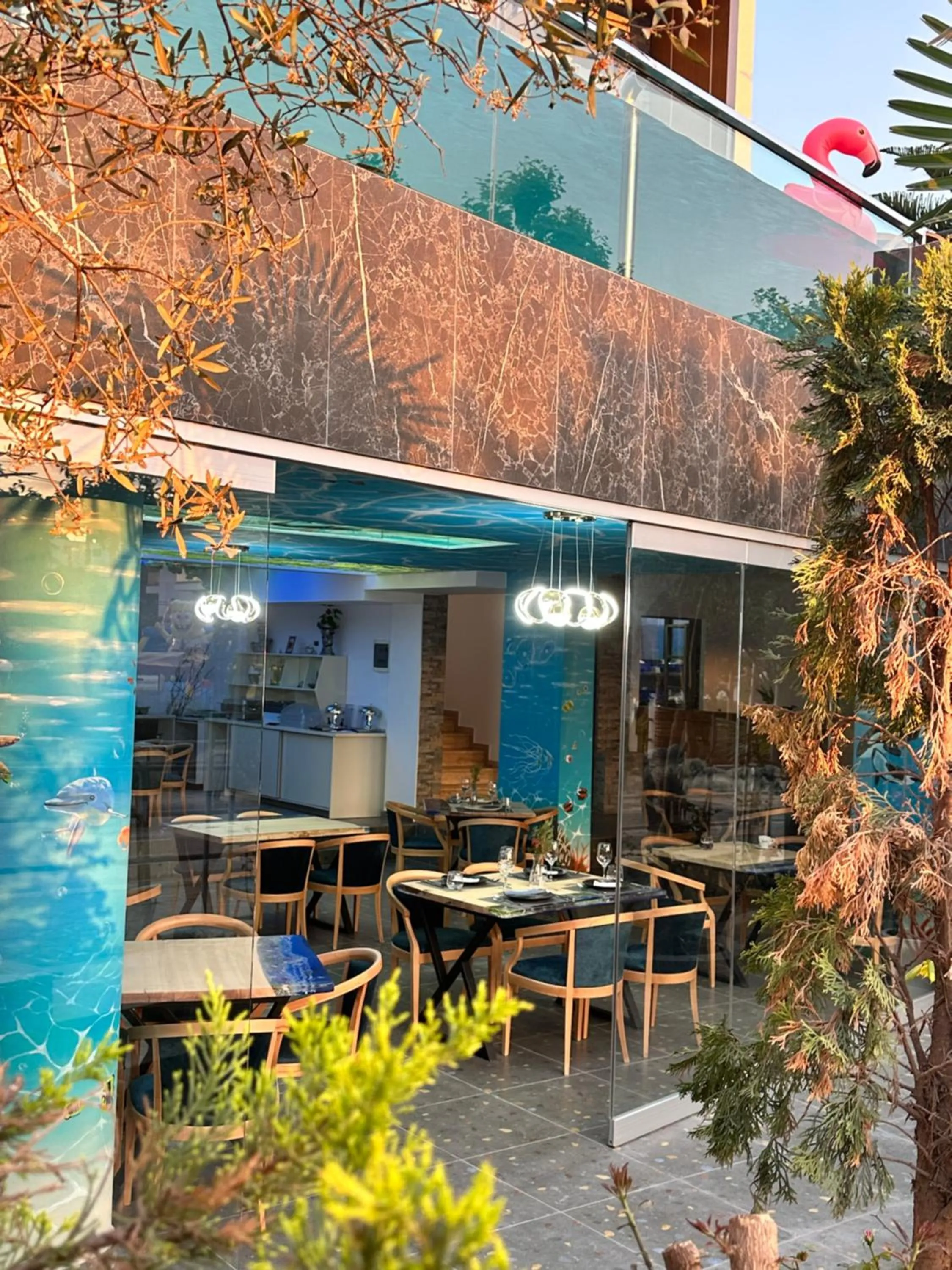 Restaurant/places to eat in Ilio Boutique Hotel