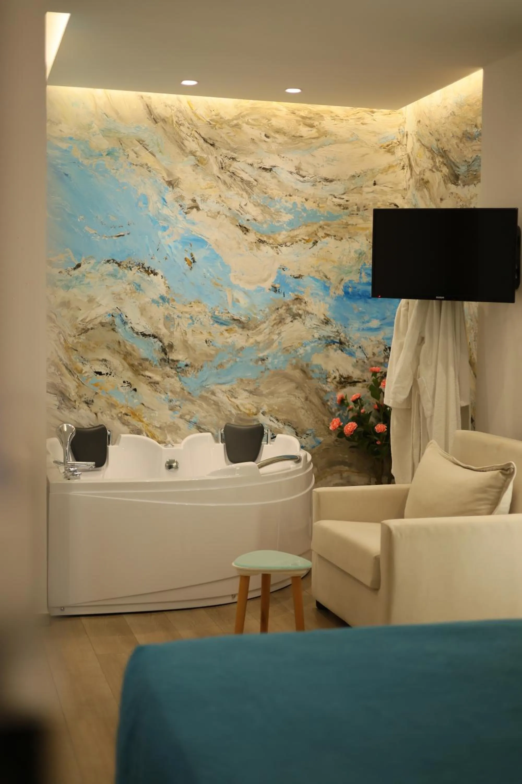 Bed in Ilio Boutique Hotel