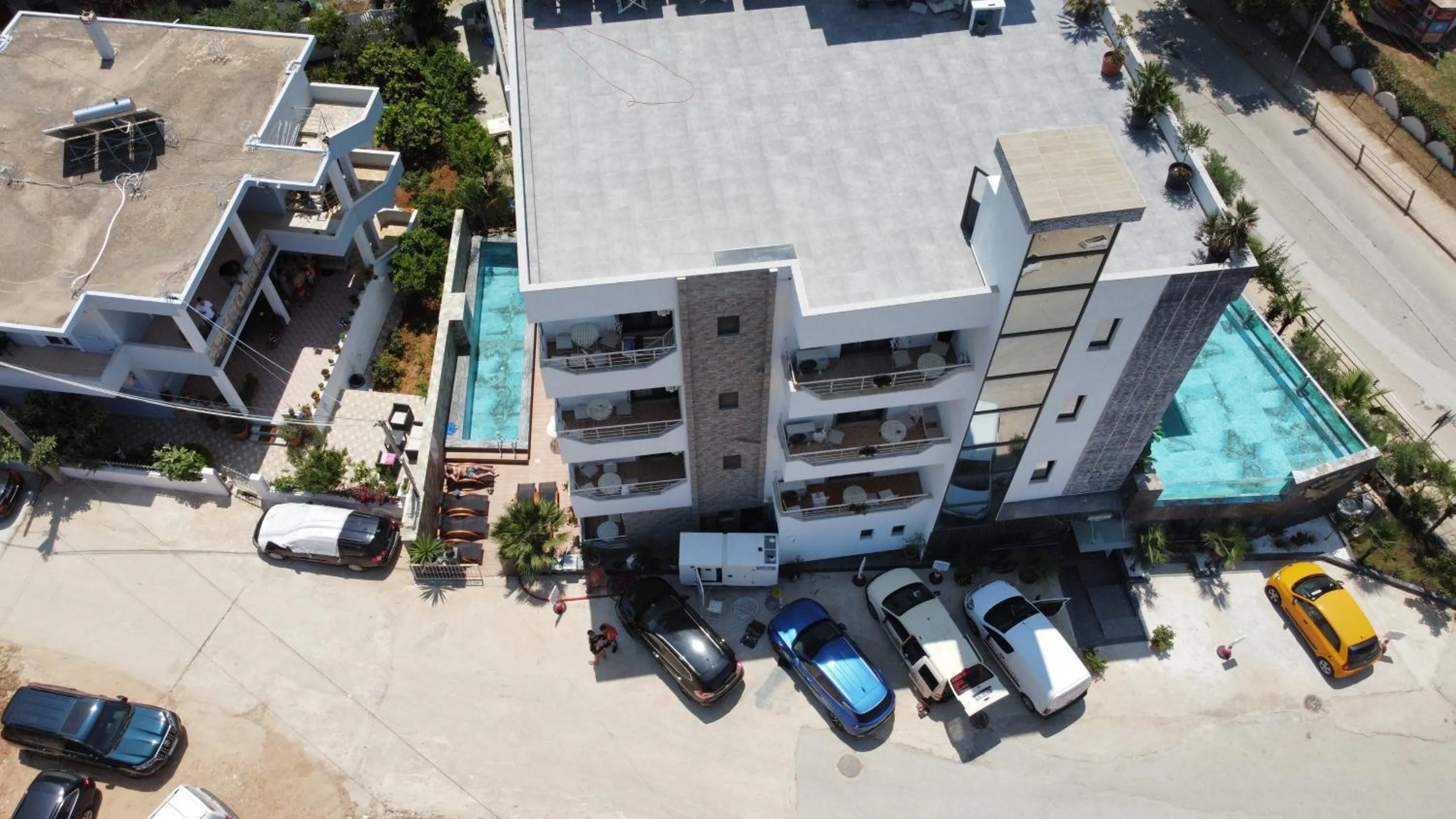 City view in Ilio Boutique Hotel