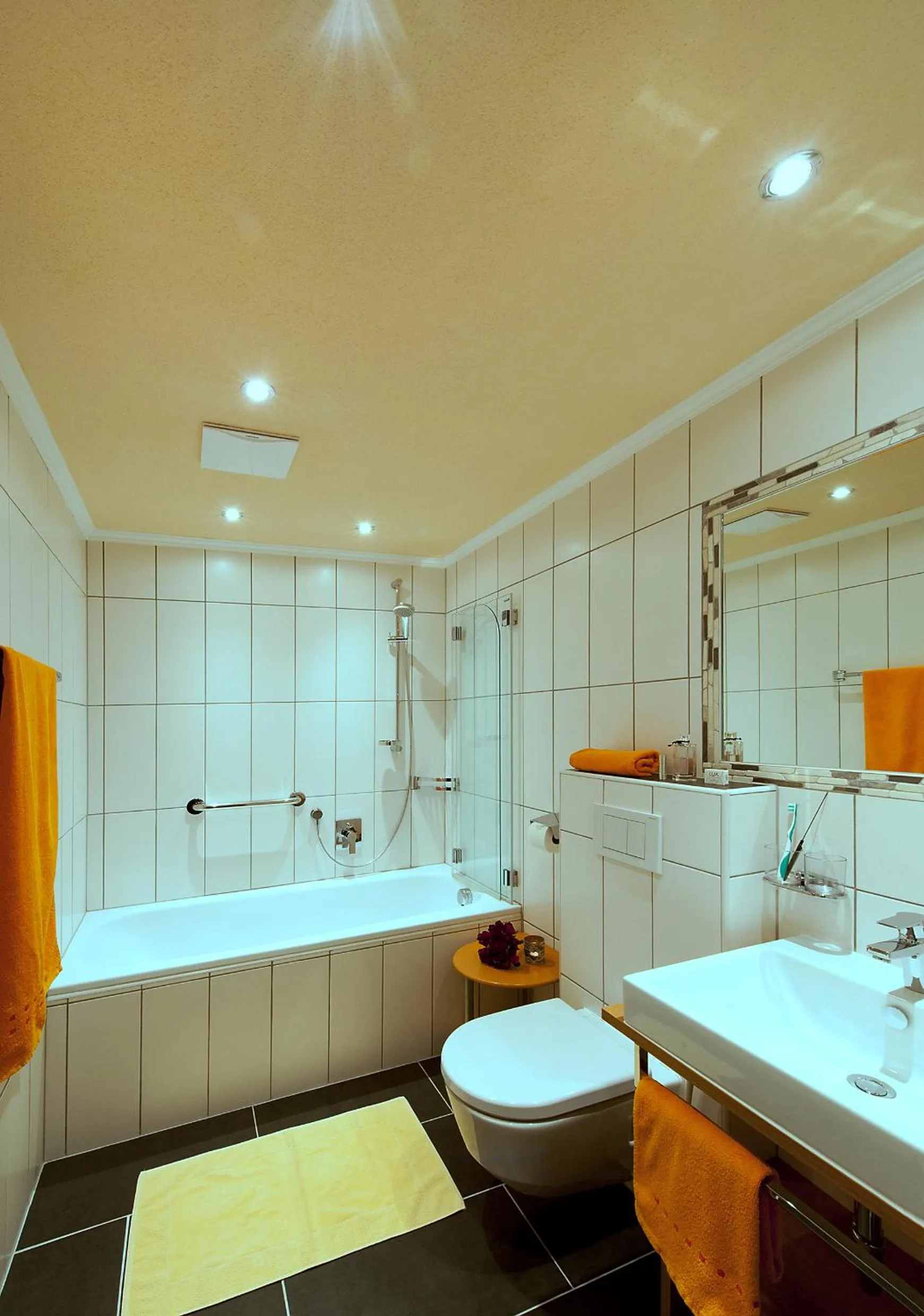 Bathroom in Hotel Garni Bergwelt