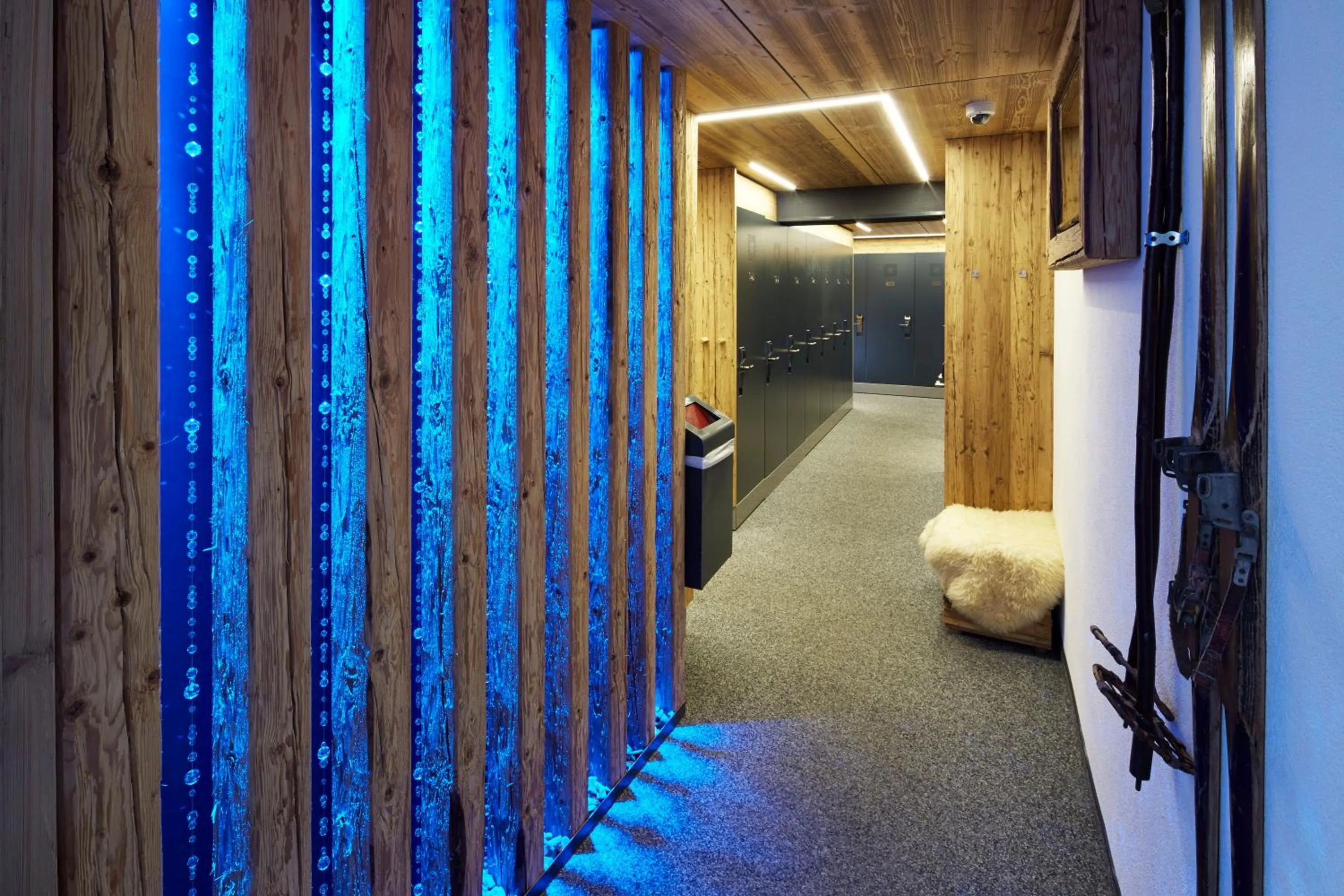 Decorative detail in Hotel Tirol