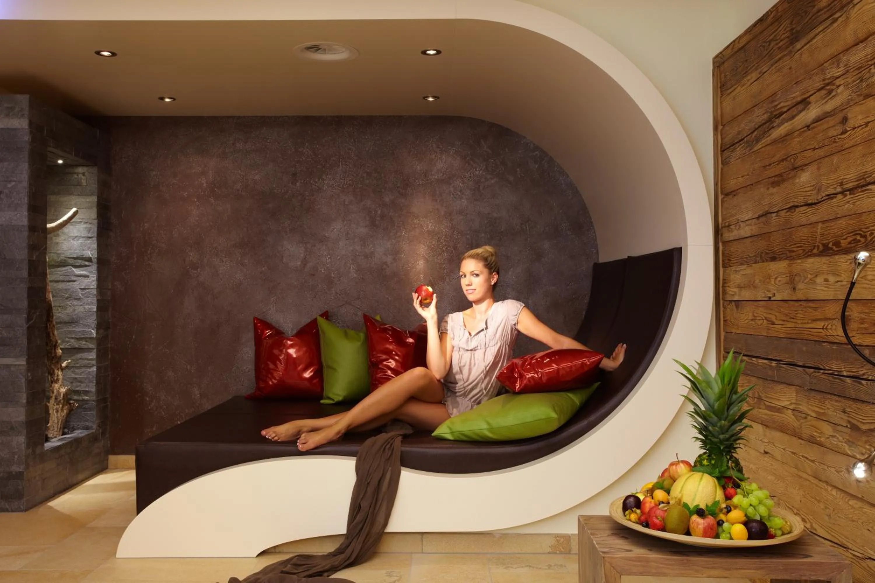 Spa and wellness centre/facilities in Hotel Tirol