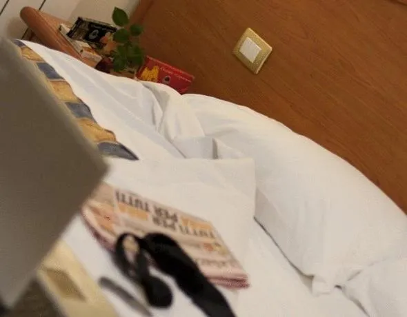 Bed in Hotel Continental