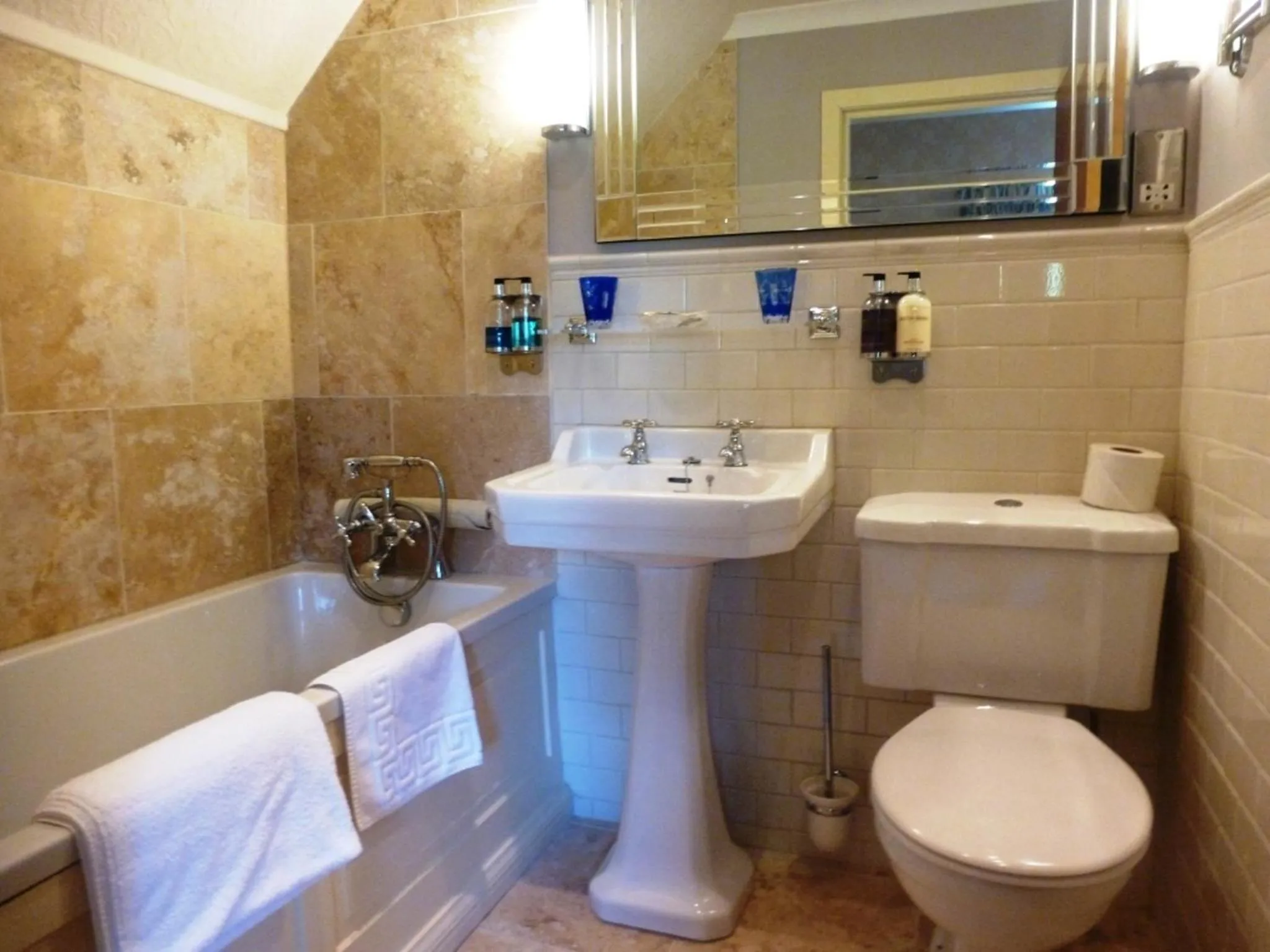 Bathroom in Corriegour Lodge Hotel