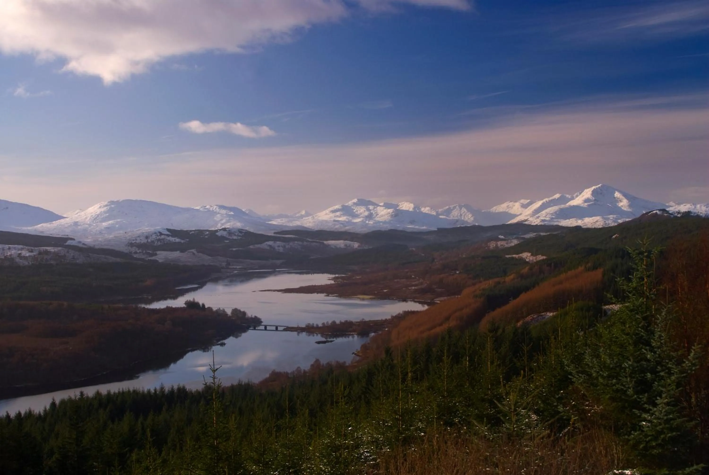 Natural landscape in Corriegour Lodge Hotel