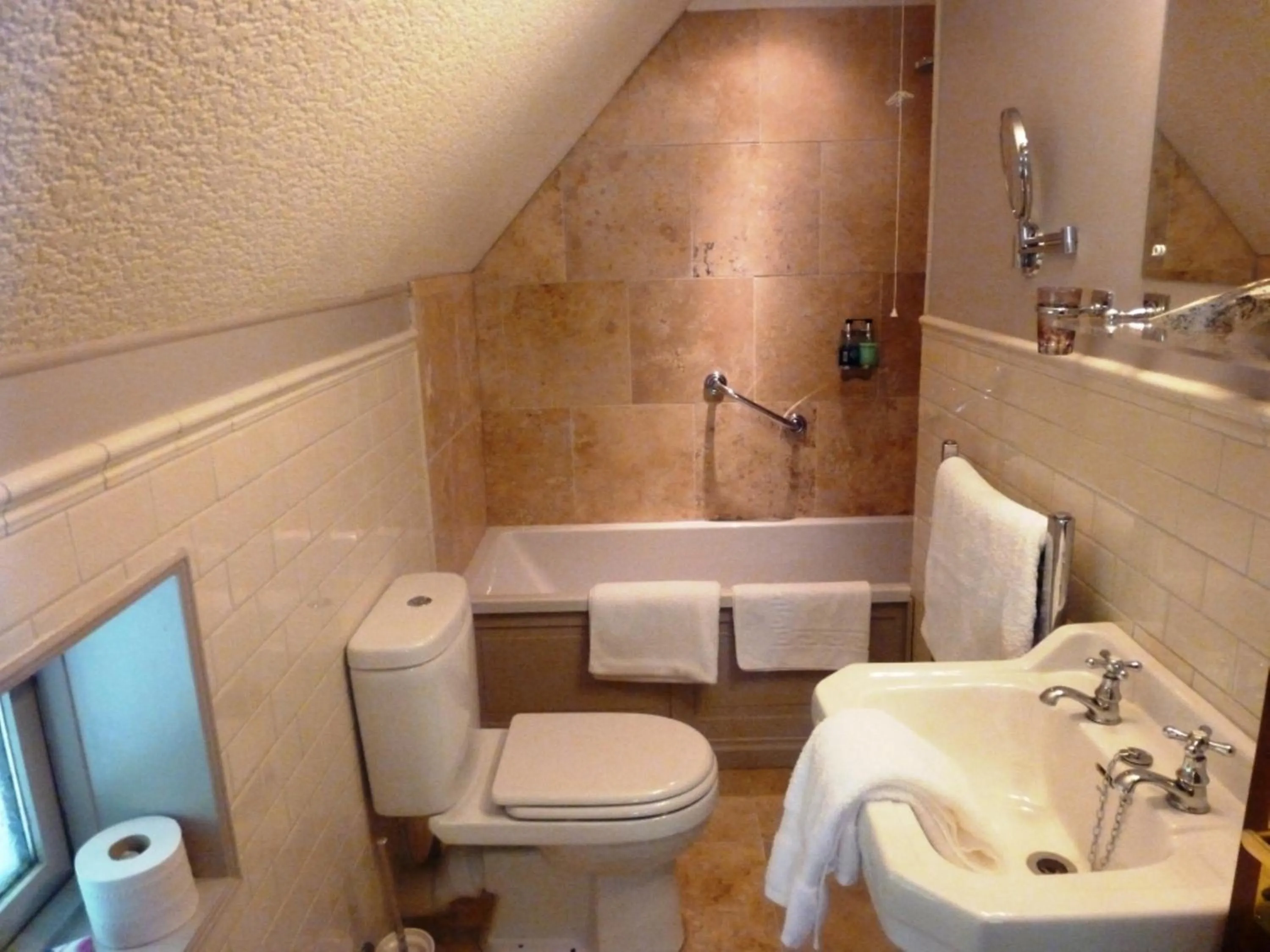 Bathroom in Corriegour Lodge Hotel