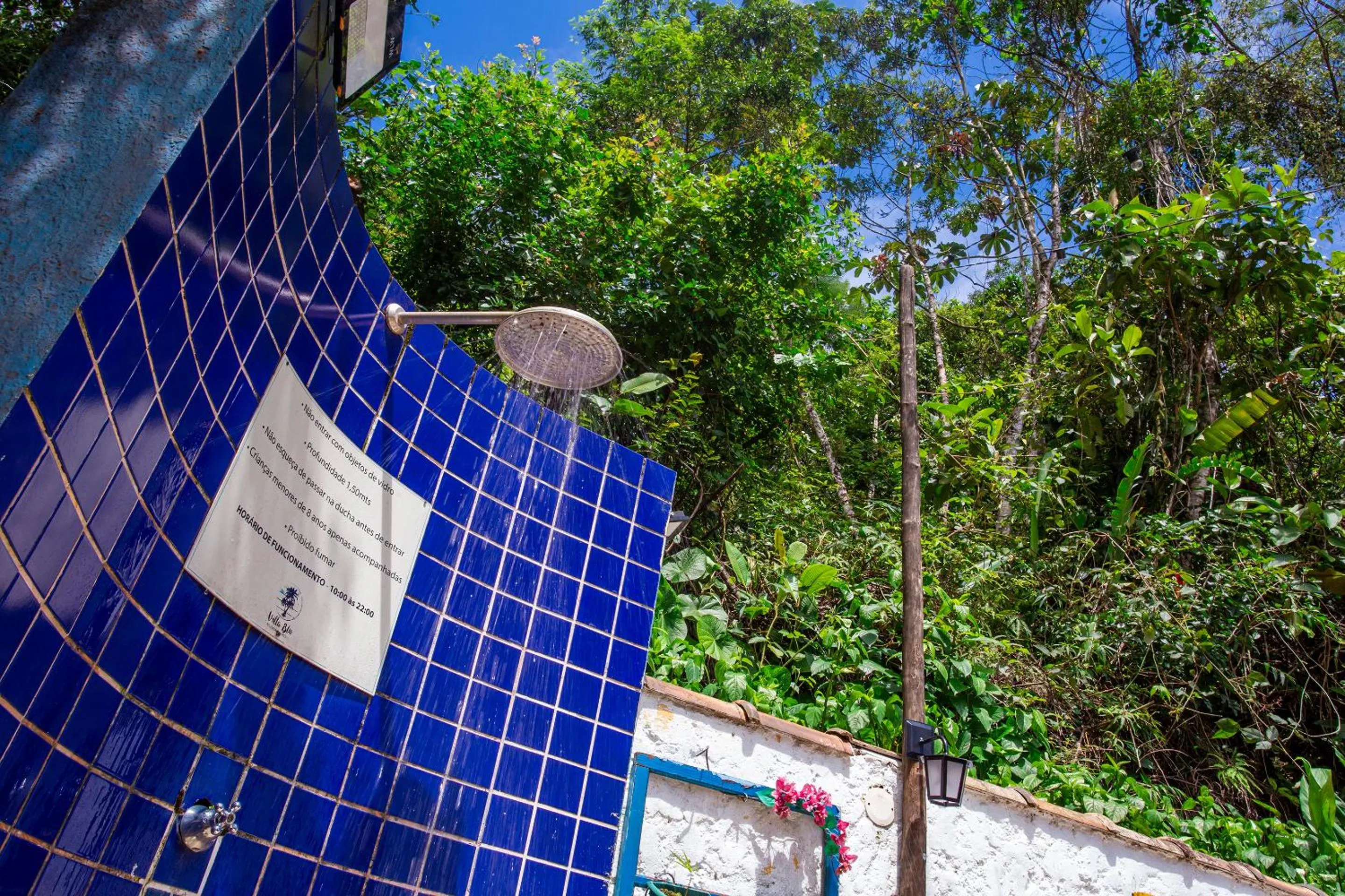 Swimming pool in Pousada Villa Blu Maresias