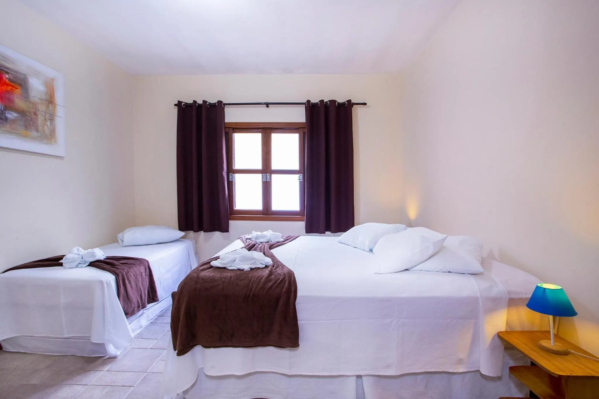 Bedroom, Bed in Pousada Villa Blu Maresias
