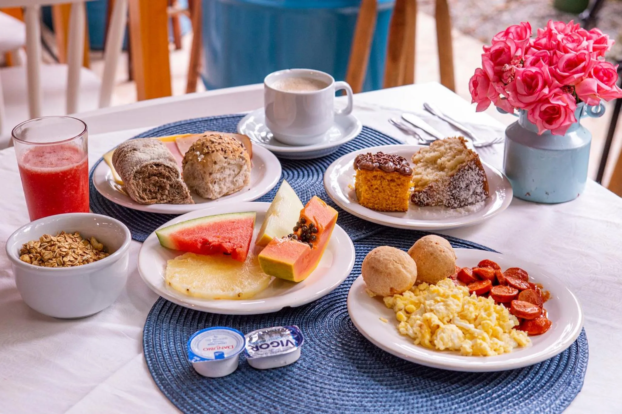 Breakfast in Pousada Villa Blu Maresias