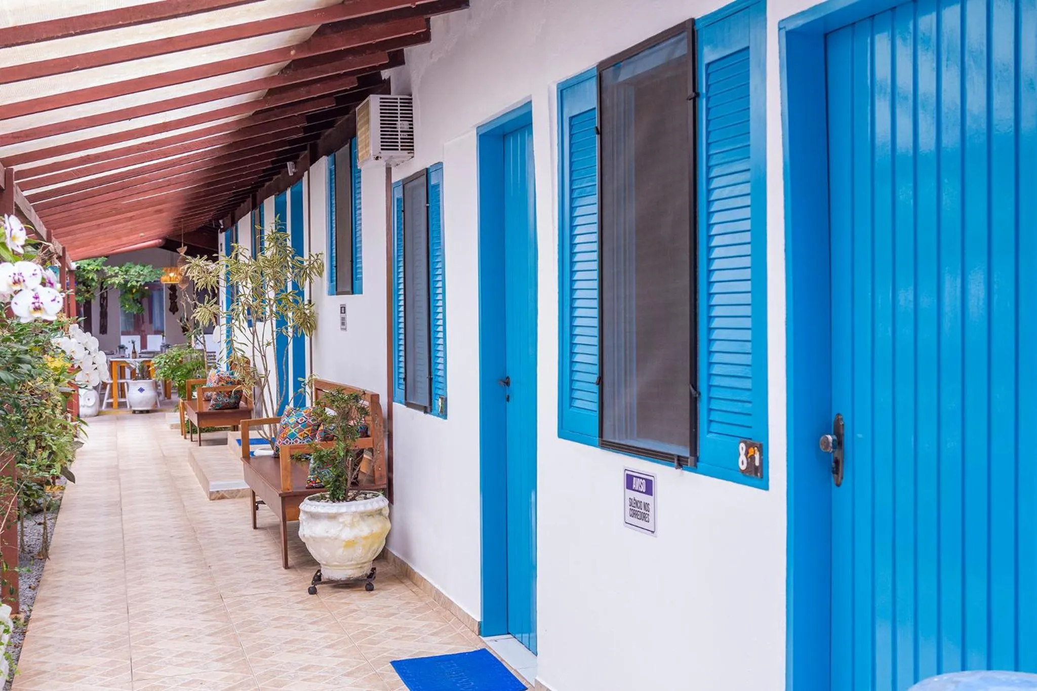 Property building in Pousada Villa Blu Maresias