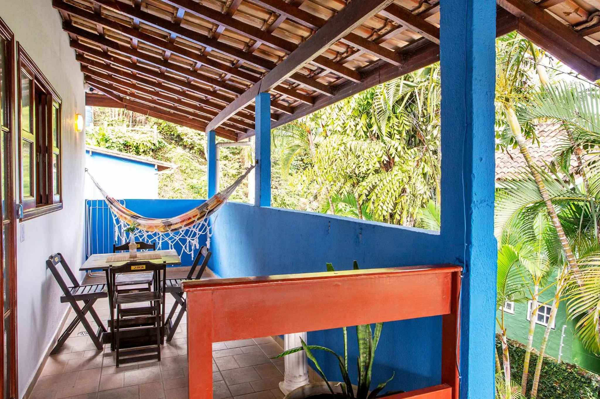 Balcony/Terrace in Pousada Villa Blu Maresias