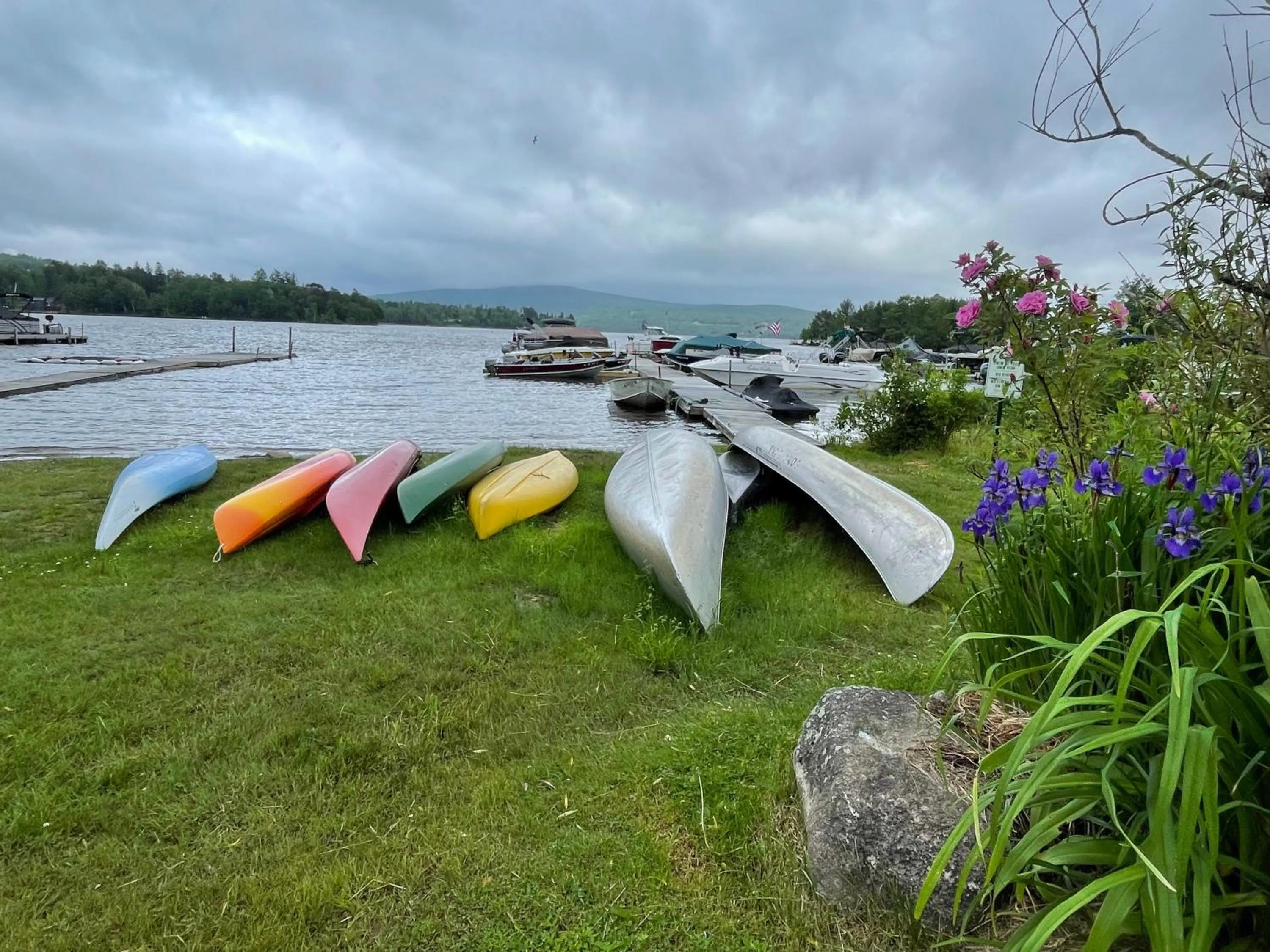 Lake view in Rangeley Town & Lake
