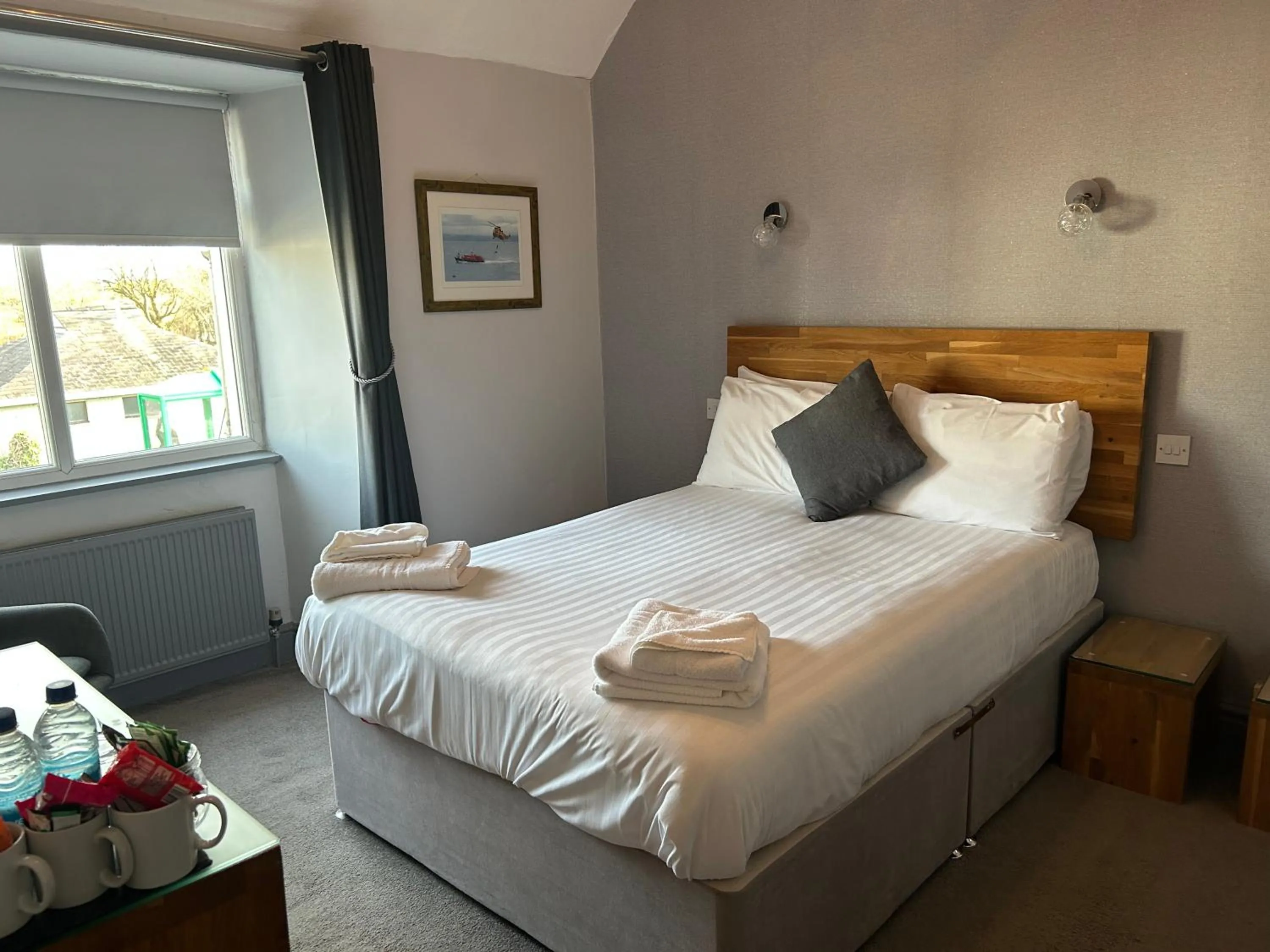 Bed in The Valley Hotel, Anglesey