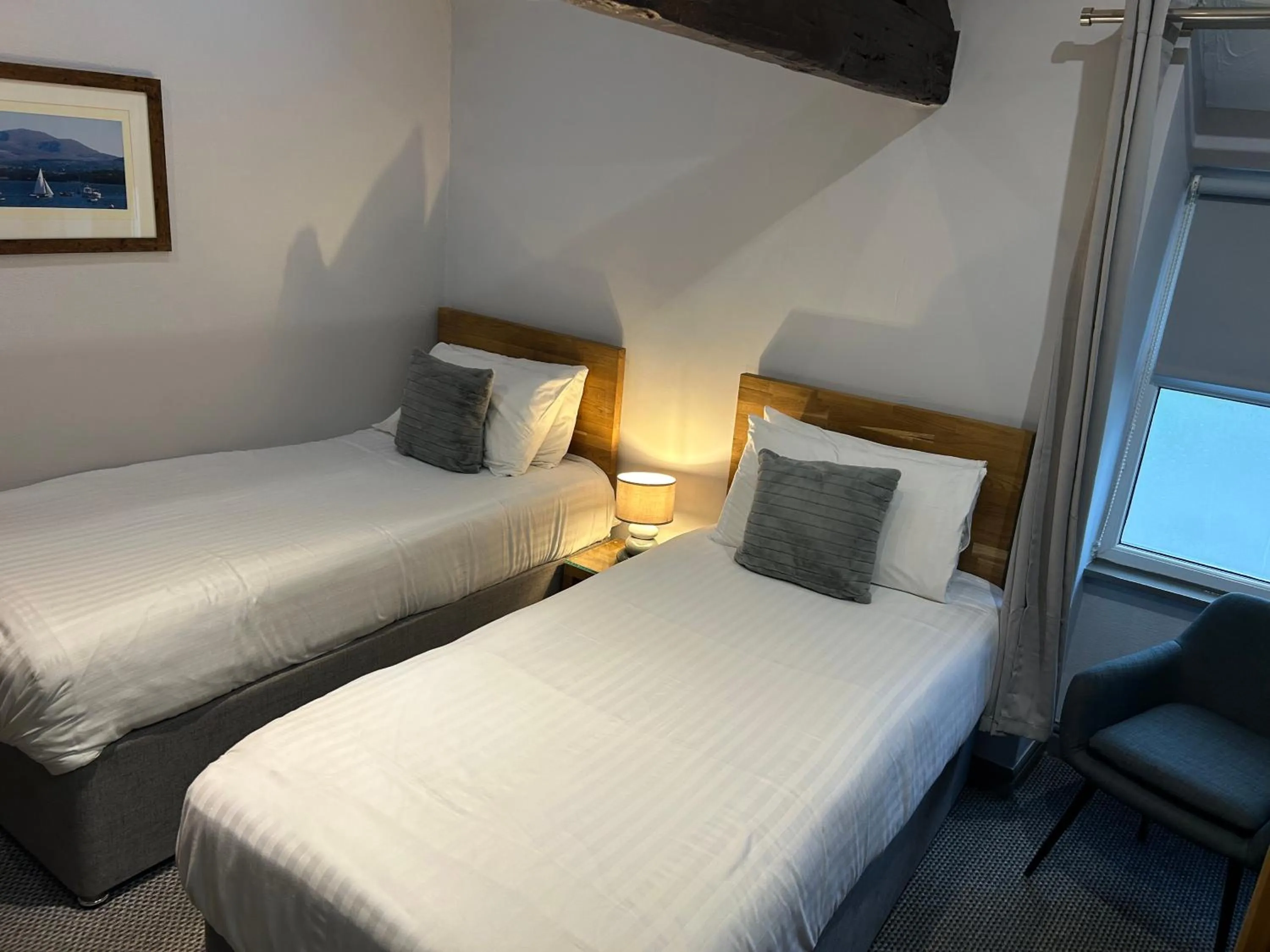 Bed in The Valley Hotel, Anglesey