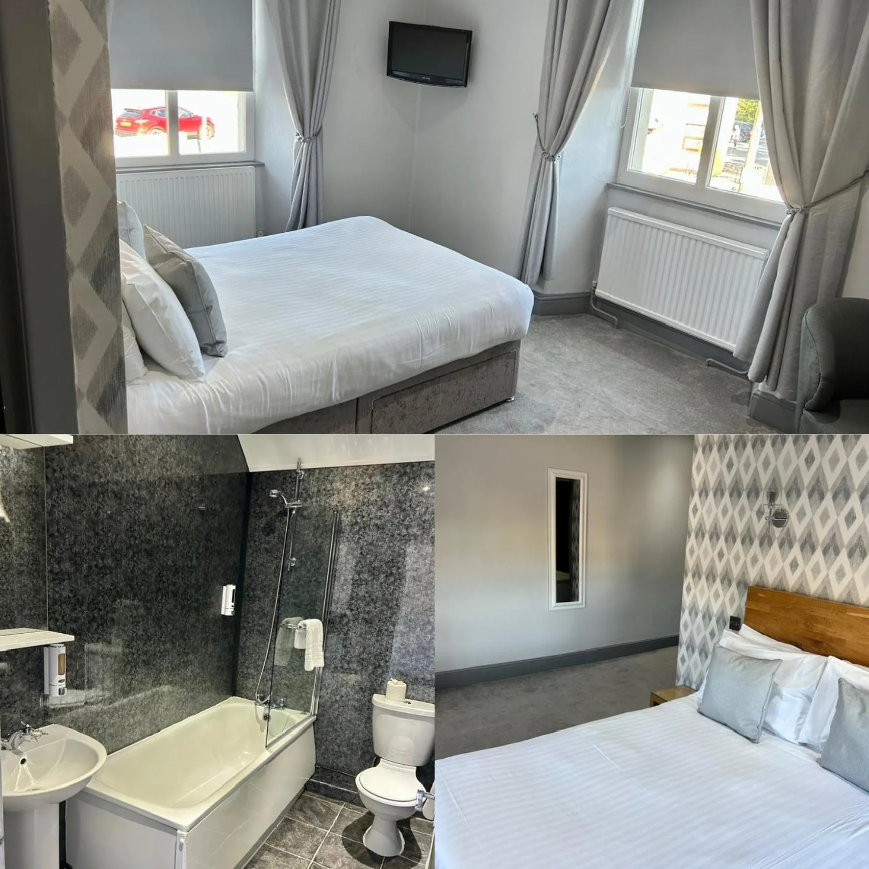 Bed in The Valley Hotel, Anglesey