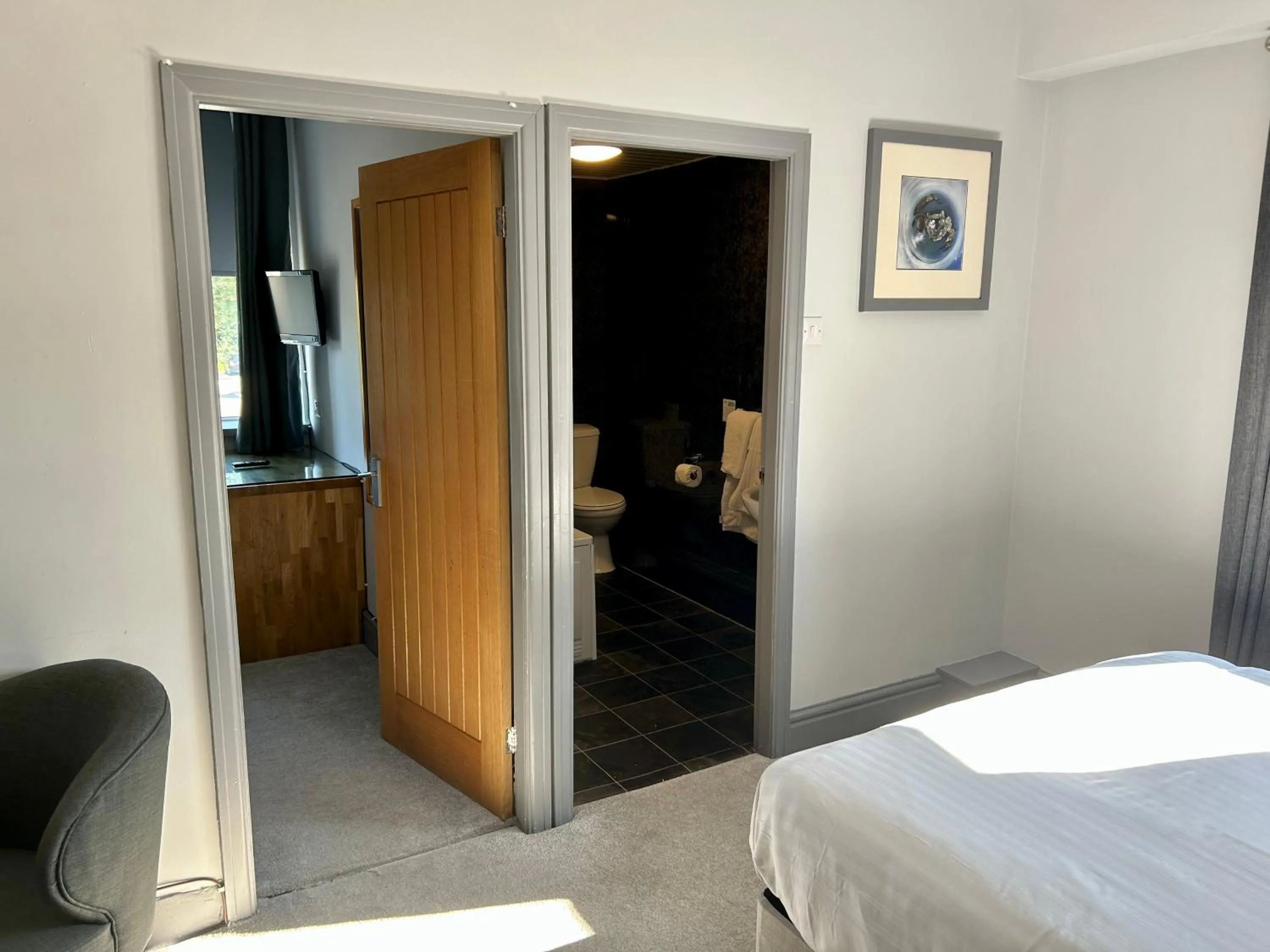 Bed in The Valley Hotel, Anglesey