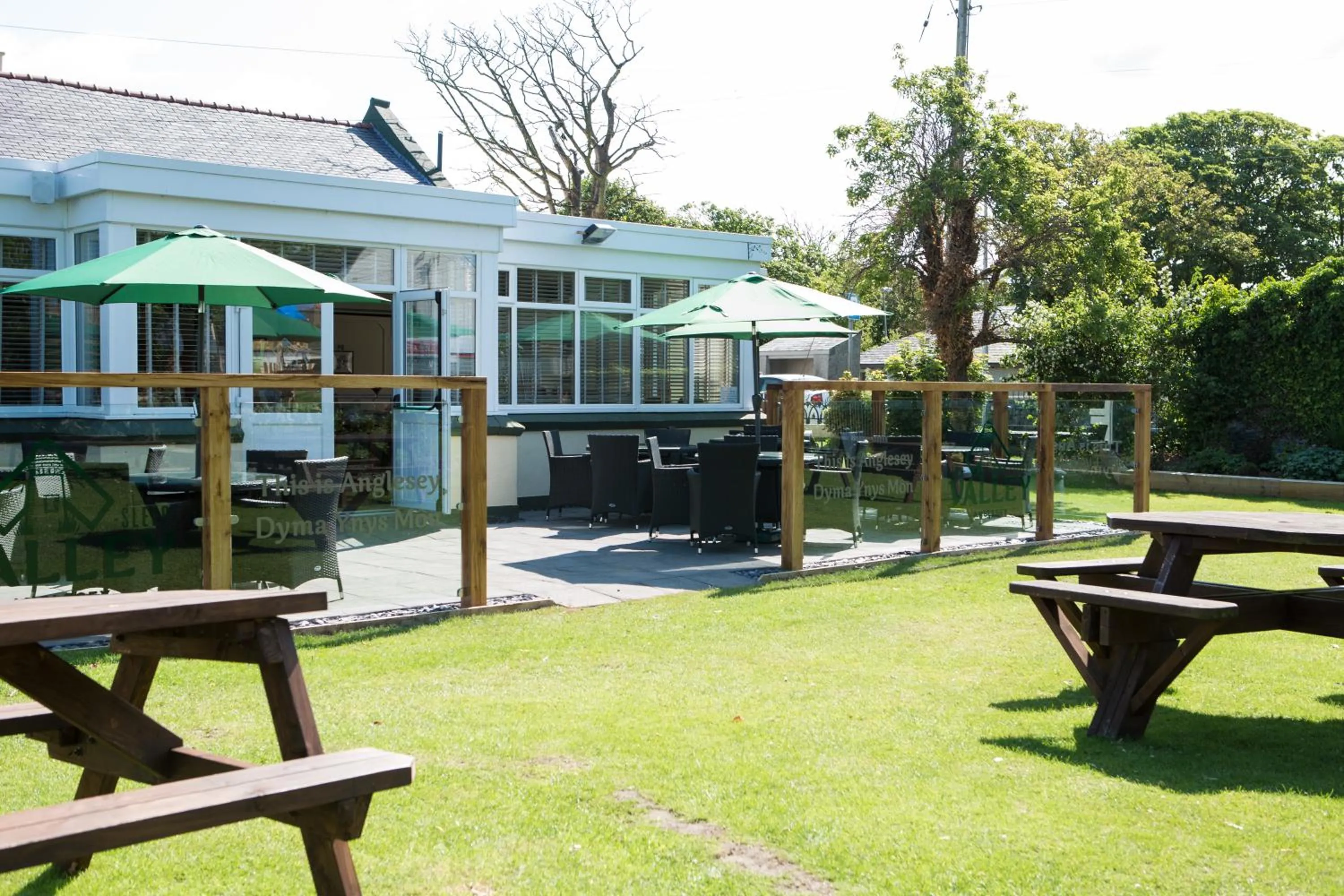 Balcony/Terrace in The Valley Hotel, Anglesey