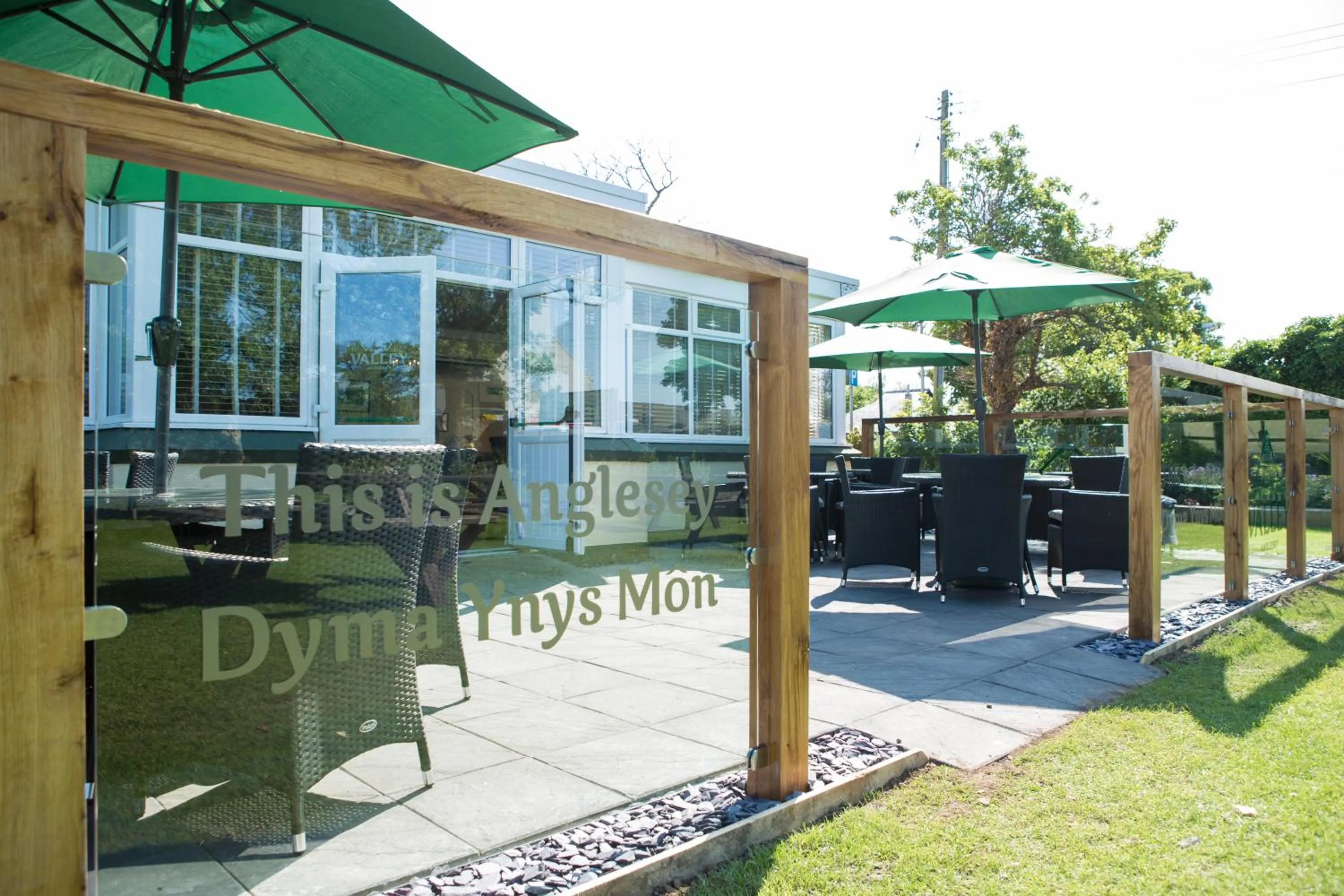 Balcony/Terrace in The Valley Hotel, Anglesey
