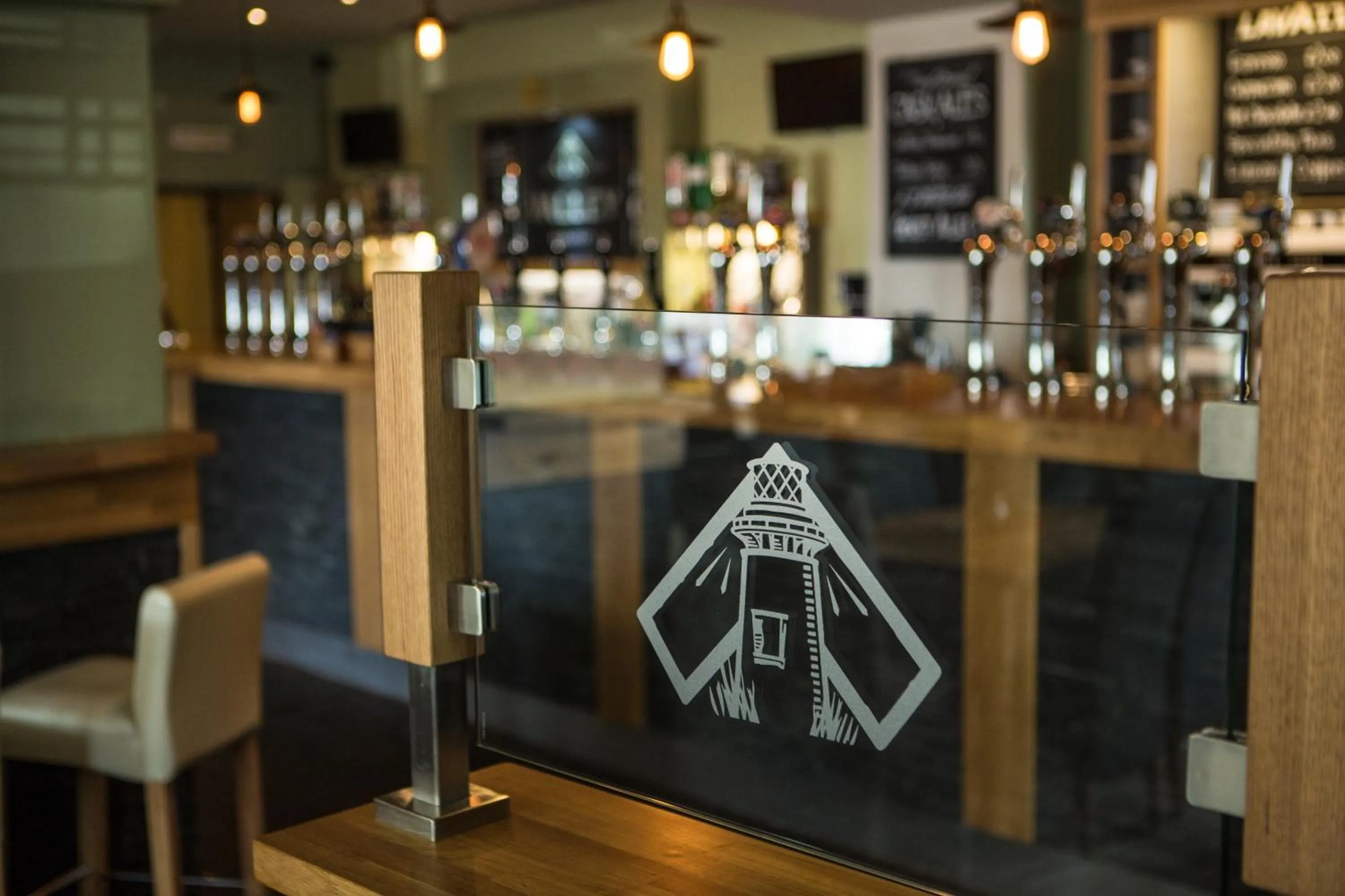 Decorative detail in The Valley Hotel, Anglesey