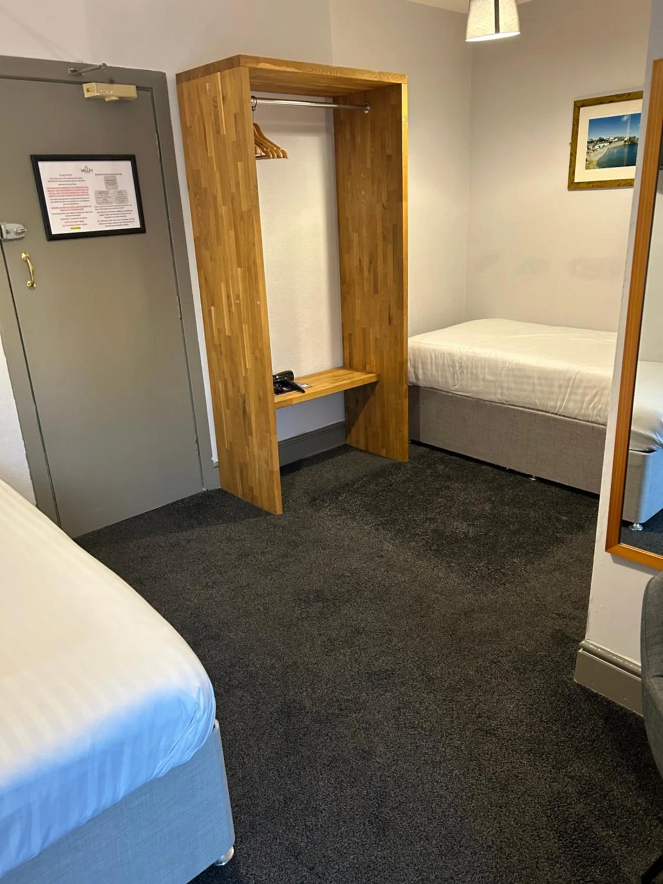 Bed in The Valley Hotel, Anglesey