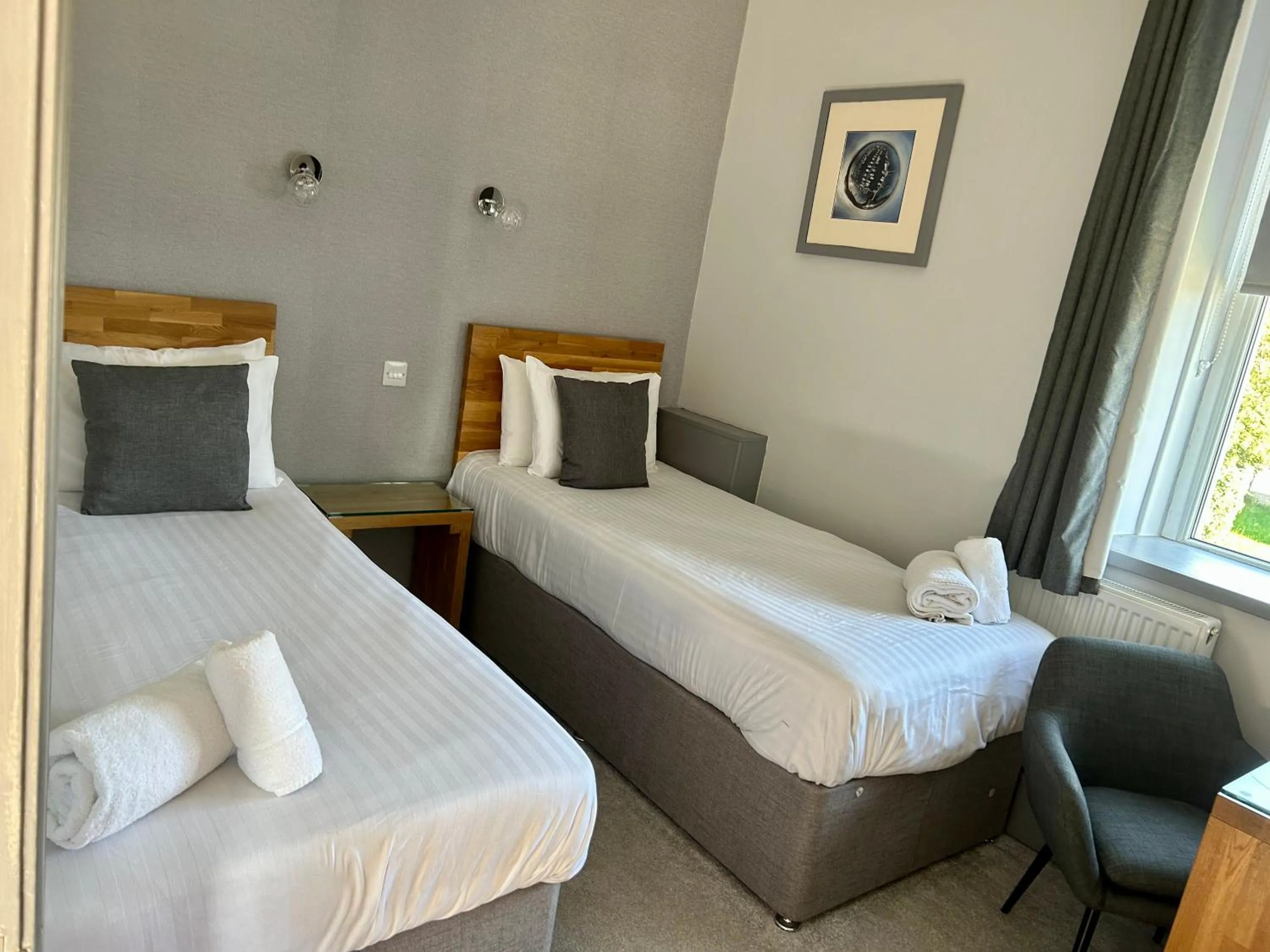 Bed in The Valley Hotel, Anglesey