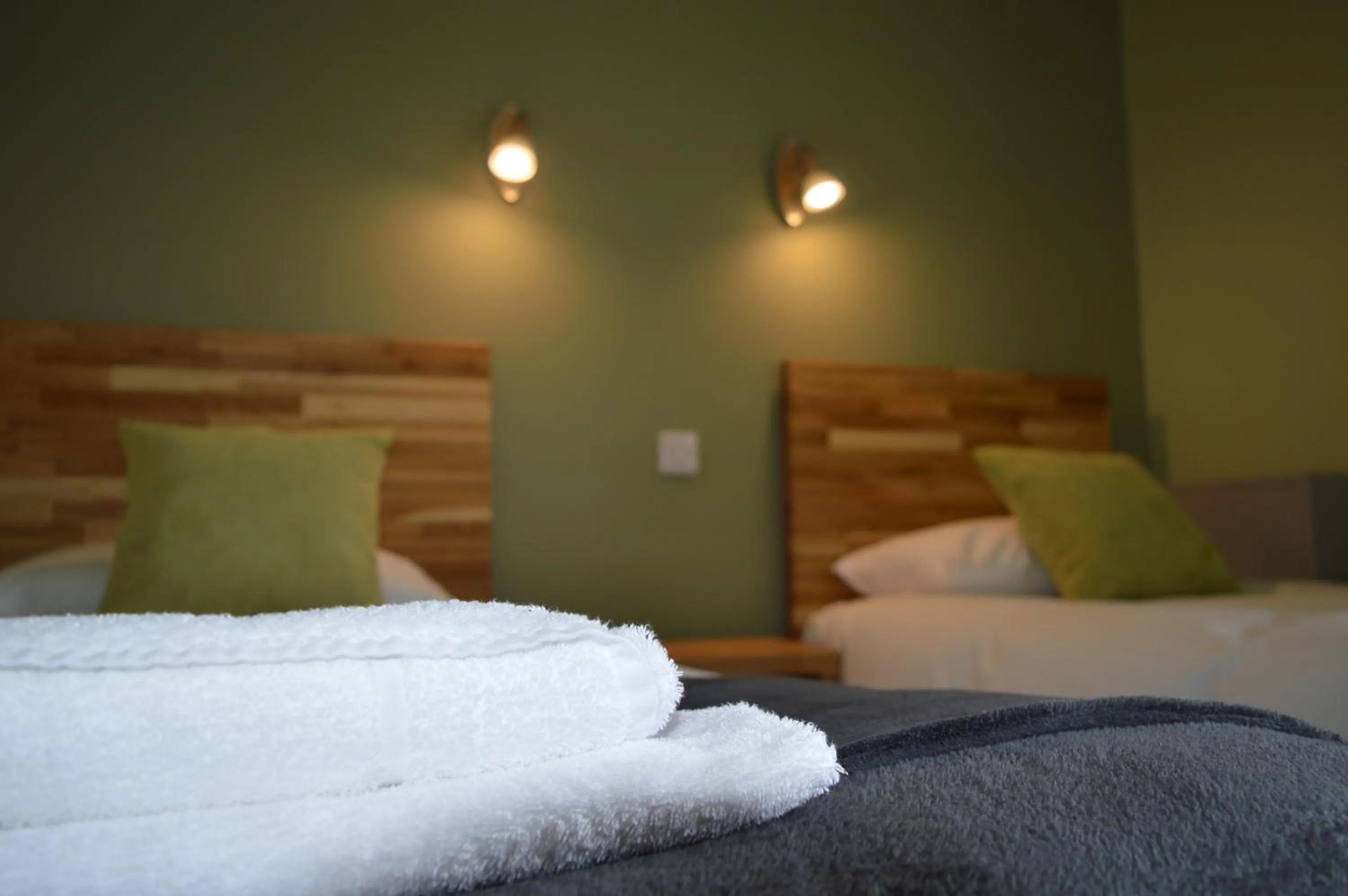 Bed in The Valley Hotel, Anglesey