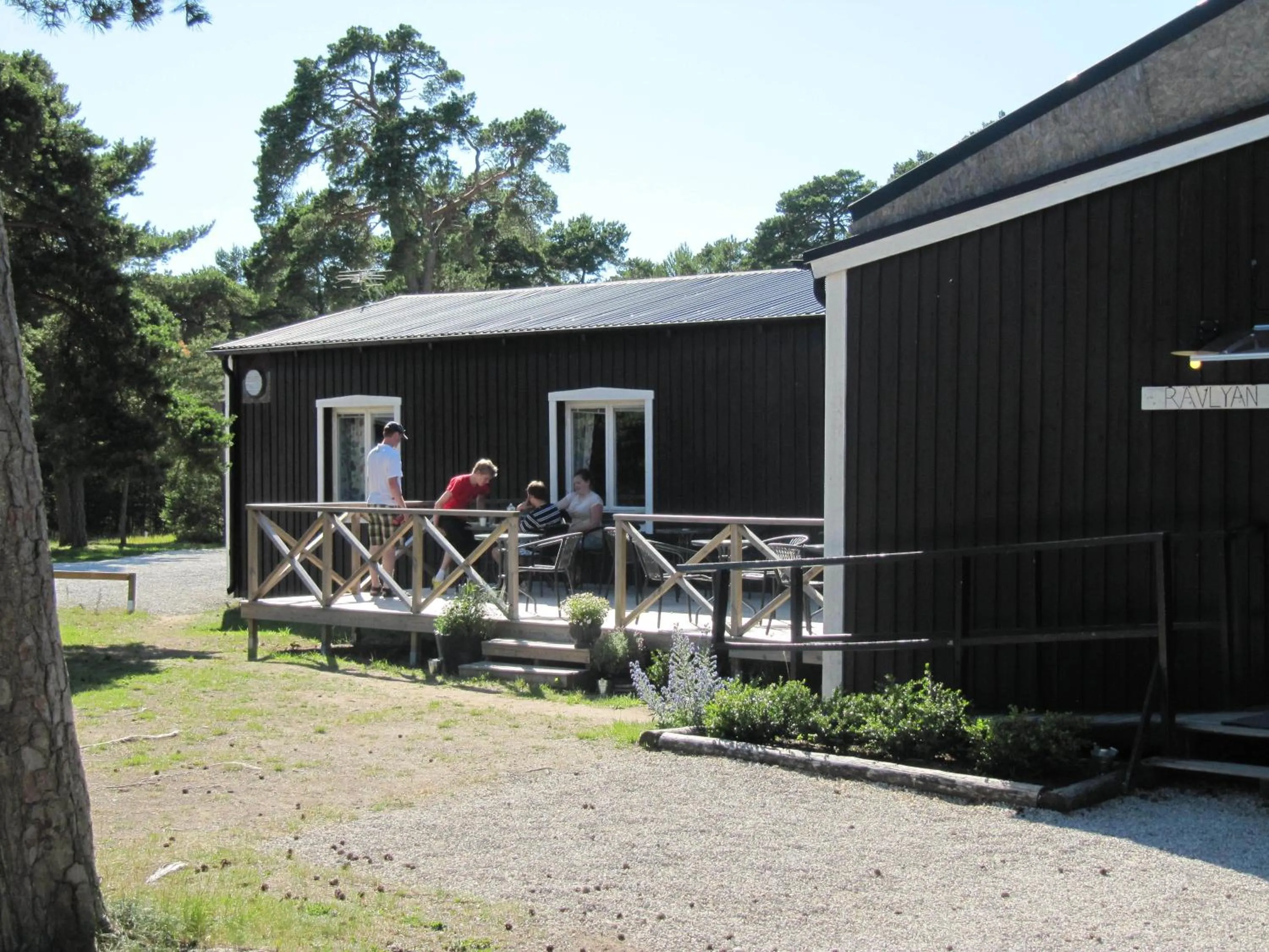 Property building in STF Hostel Visby/Rävhagen