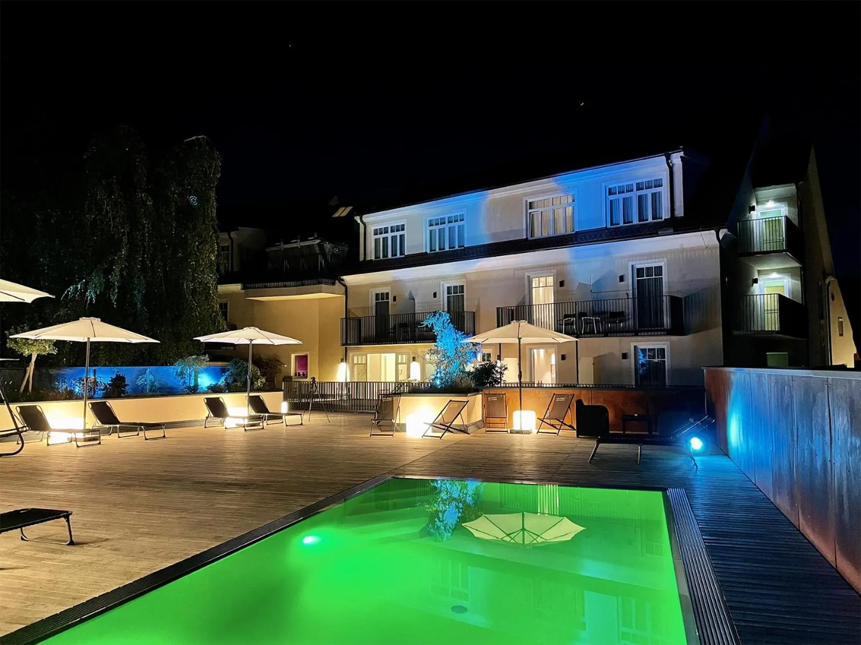Swimming pool in Hotel Stainzerhof