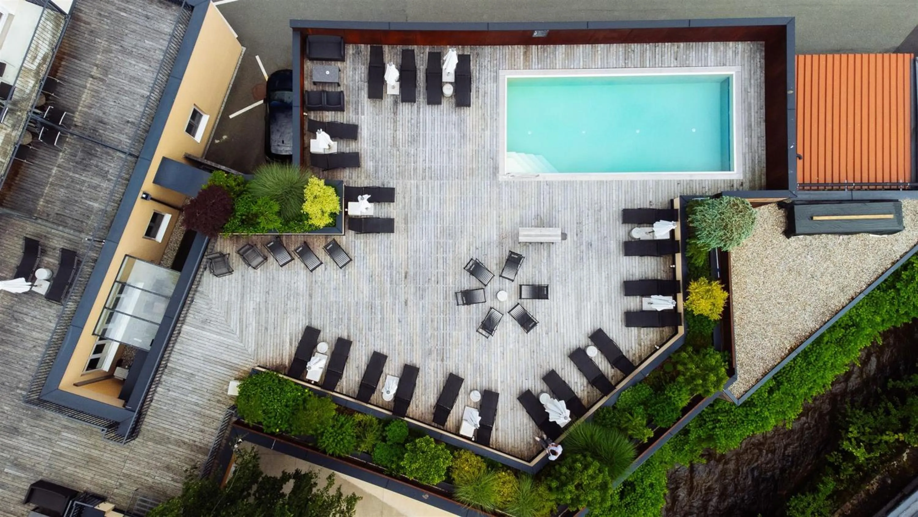 Bird's eye view in Hotel Stainzerhof