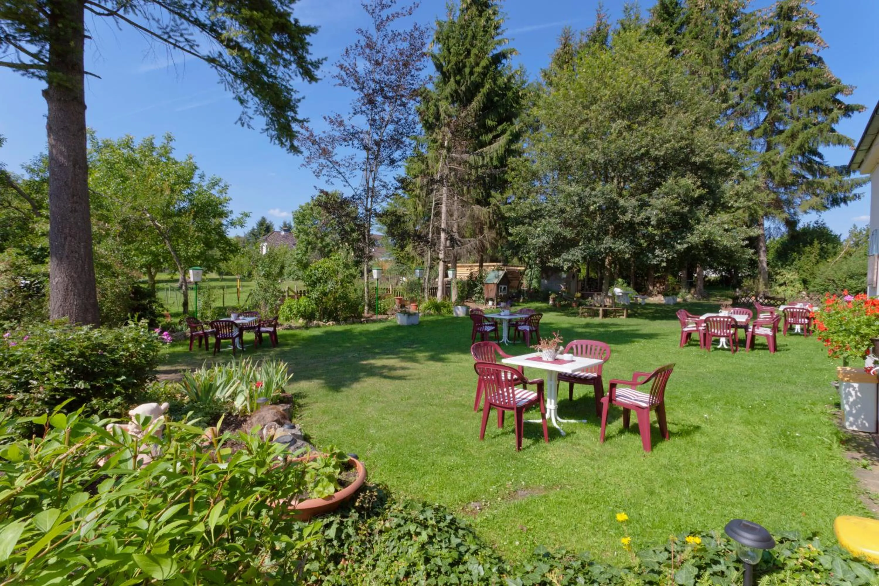 Garden in Hotel-Restaurant Birgeler Hof