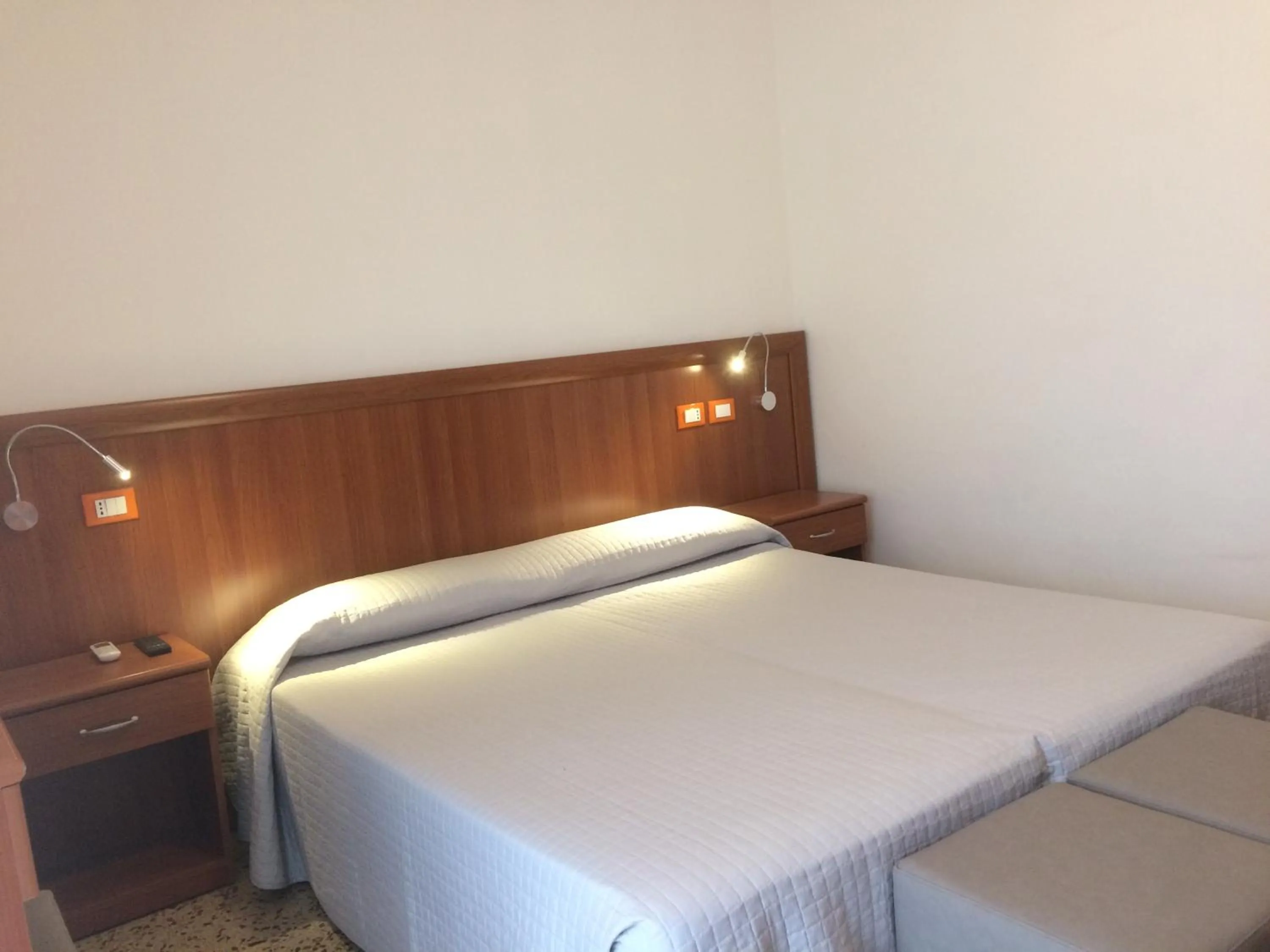 Bed in Hotel Portofino